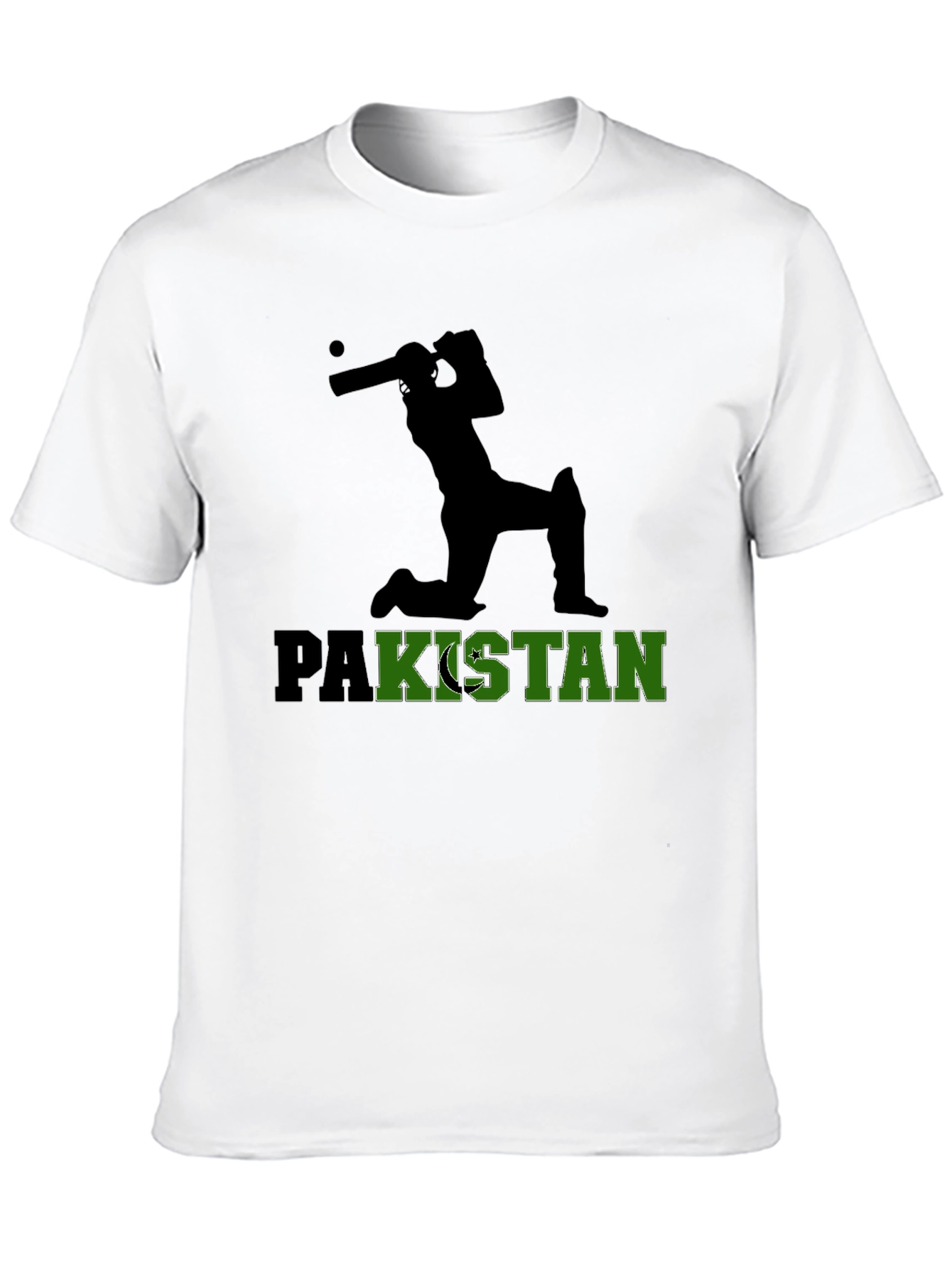 Pakistan Cricket Fan T-Shirt - Black