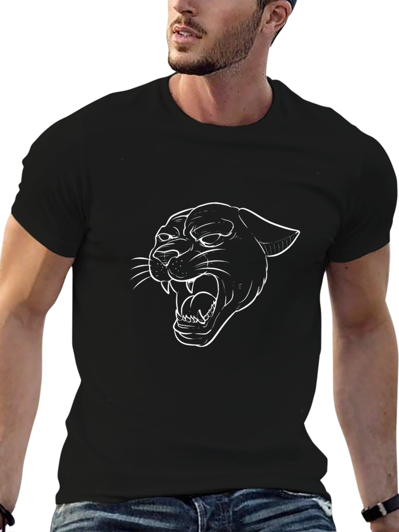 Black Panther Graphic Tee - Fierce & Stylish