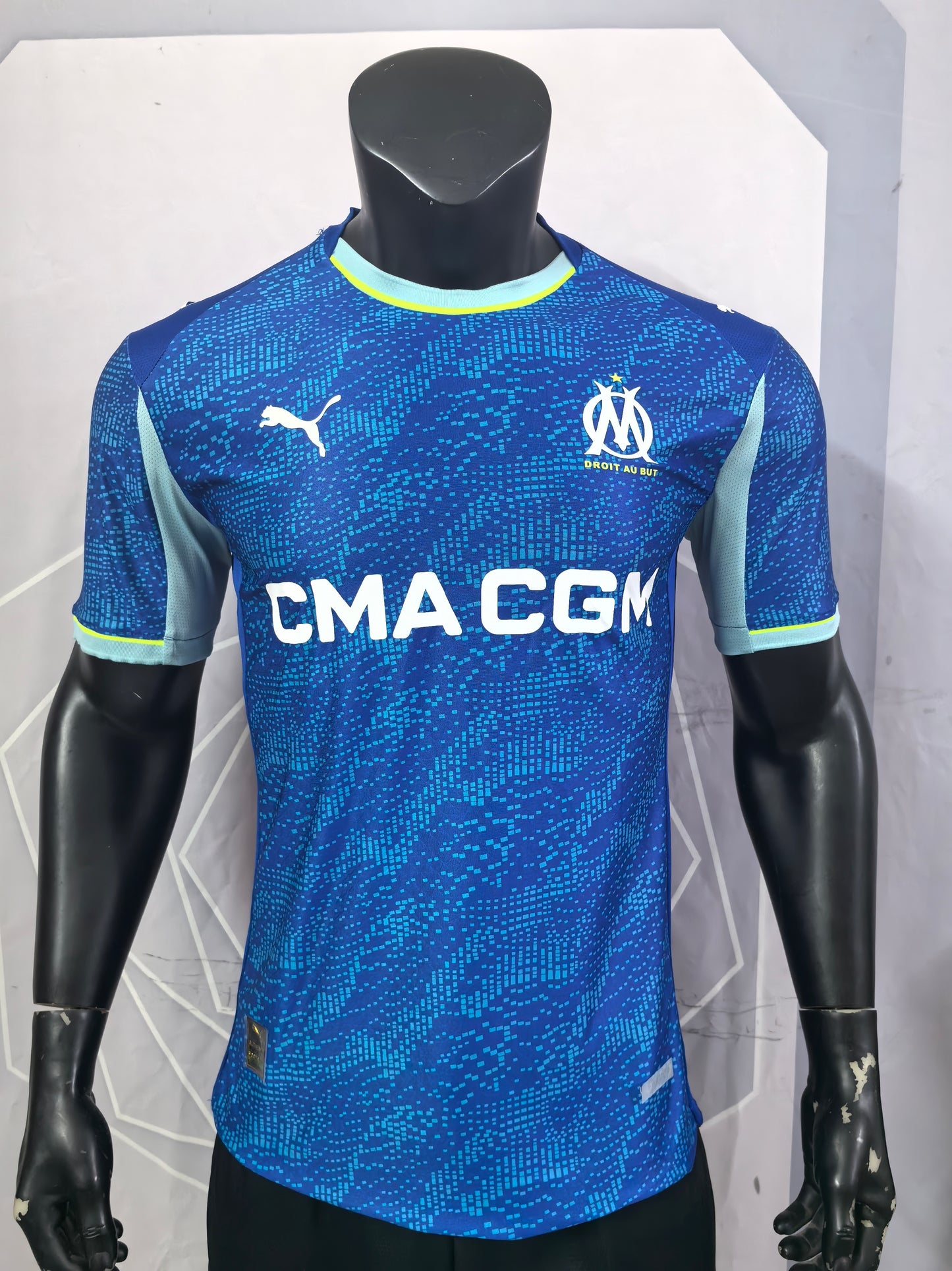 Marseille 25-26 Second Away Player Version Soccer Jersey
