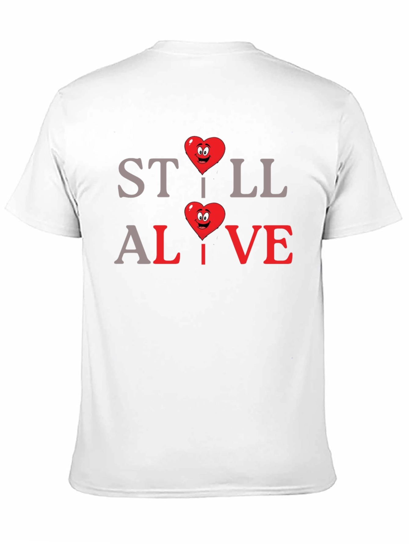 Still Alive Heart Graphic T-Shirt