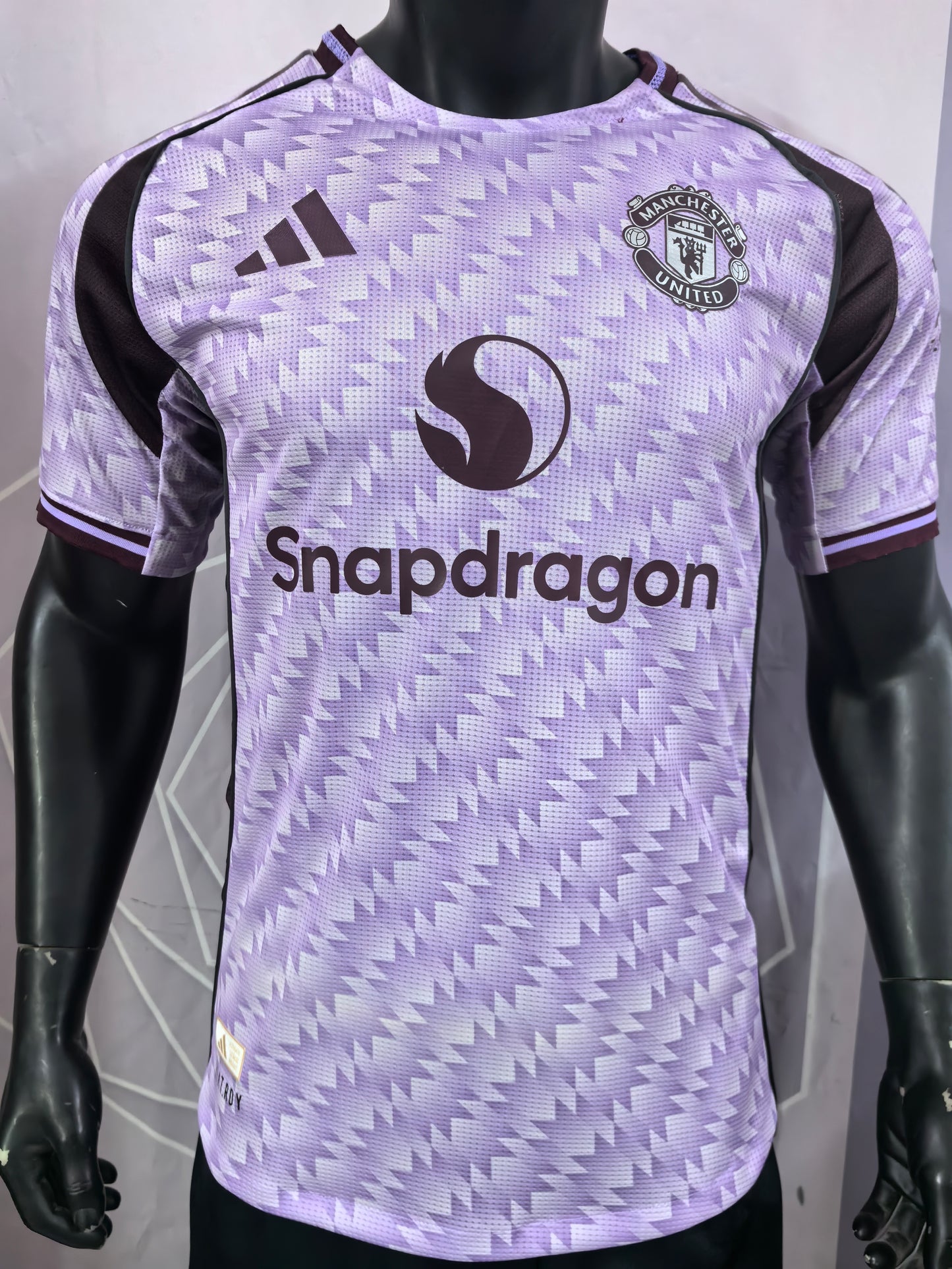 Manchester United 25-26 Purple Player Version Soccer Jersey
