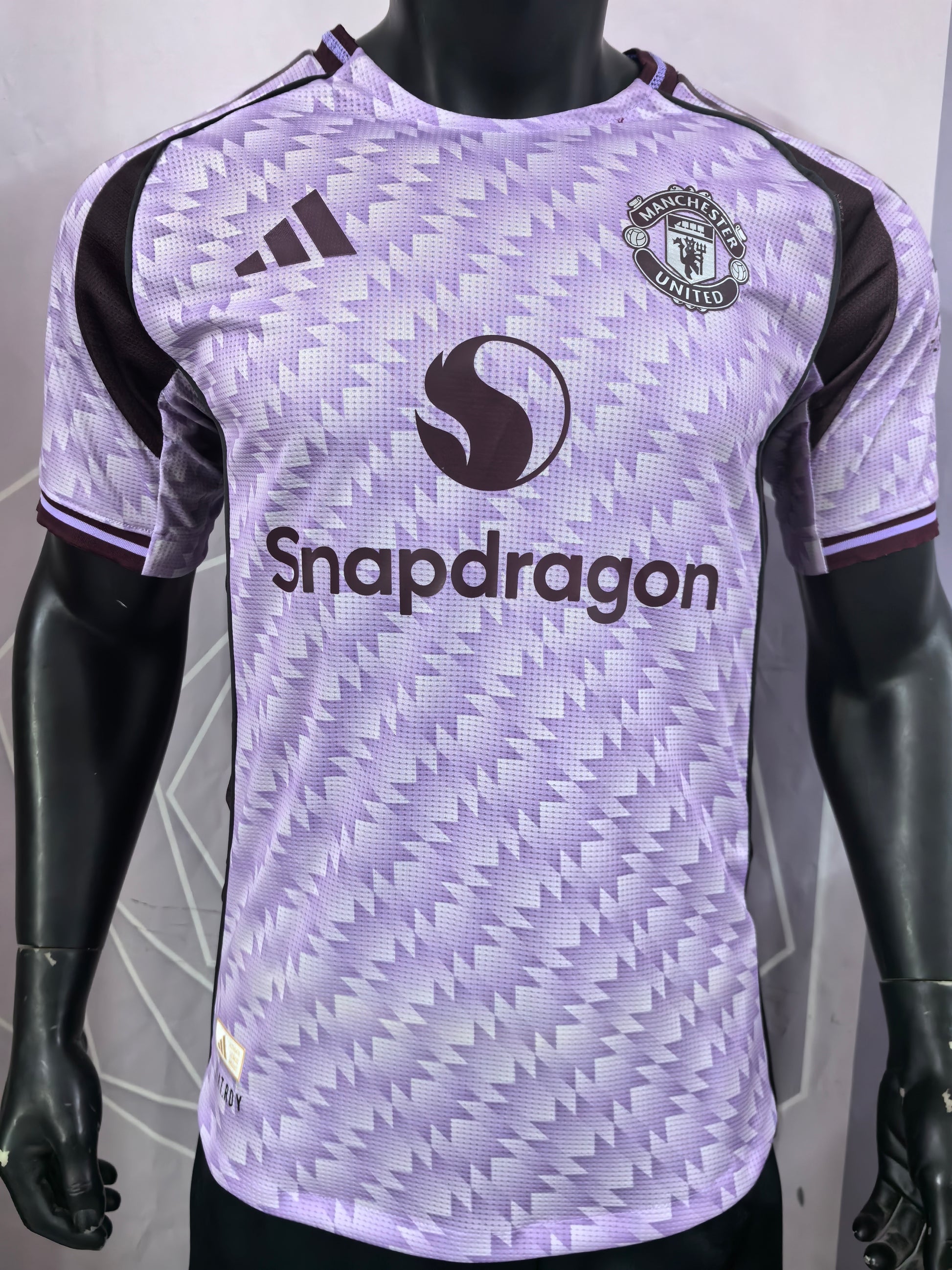 Manchester United 25-26 Purple Player Version Soccer Jersey