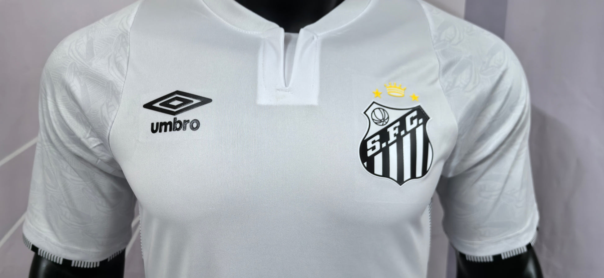 Santos 24-25 Home White Player Version Soccer Jersey