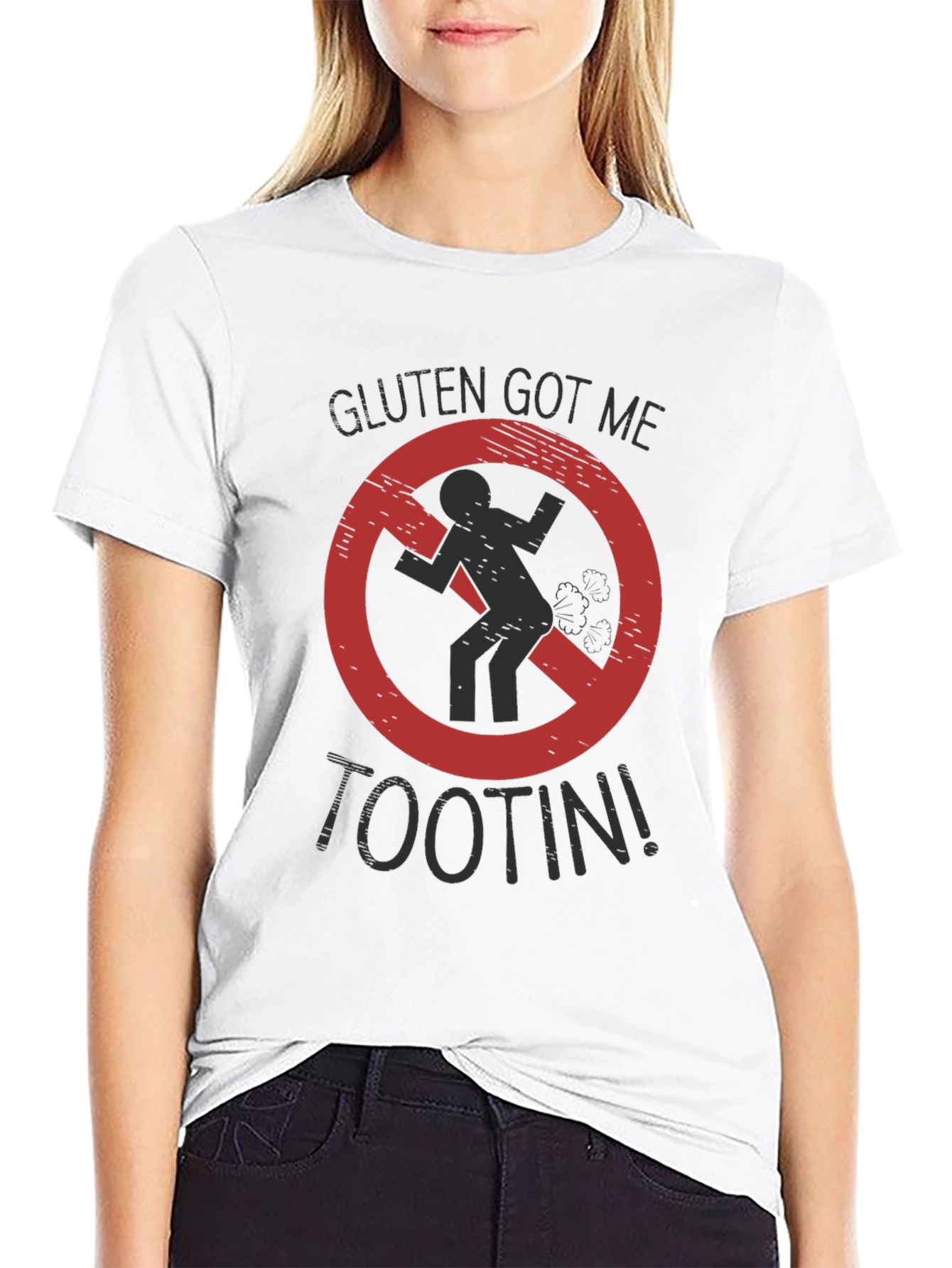 Gluten Got Me Tootin Graphic Tee