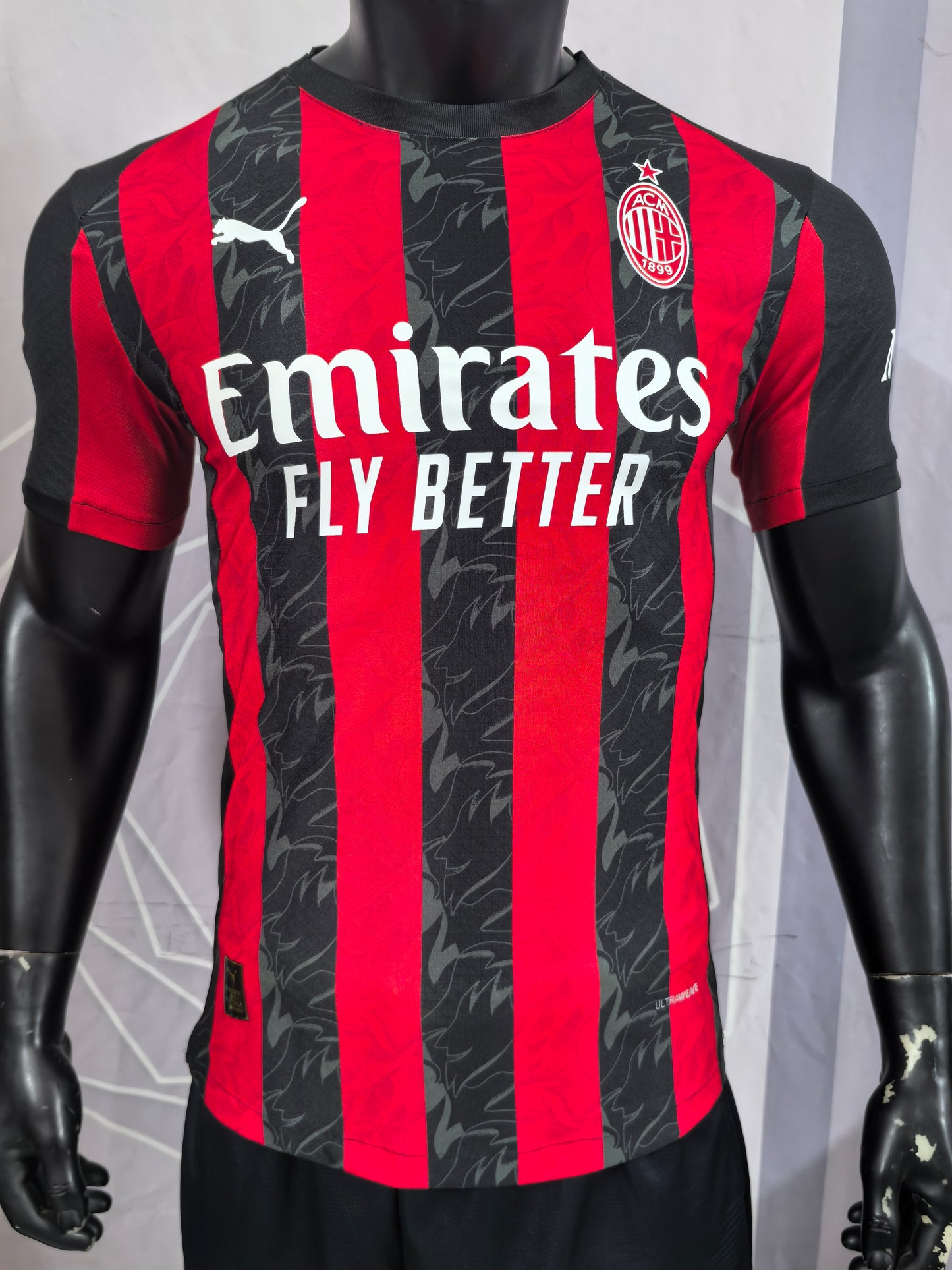AC Milan 25-26 Home Player Version Soccer Jersey