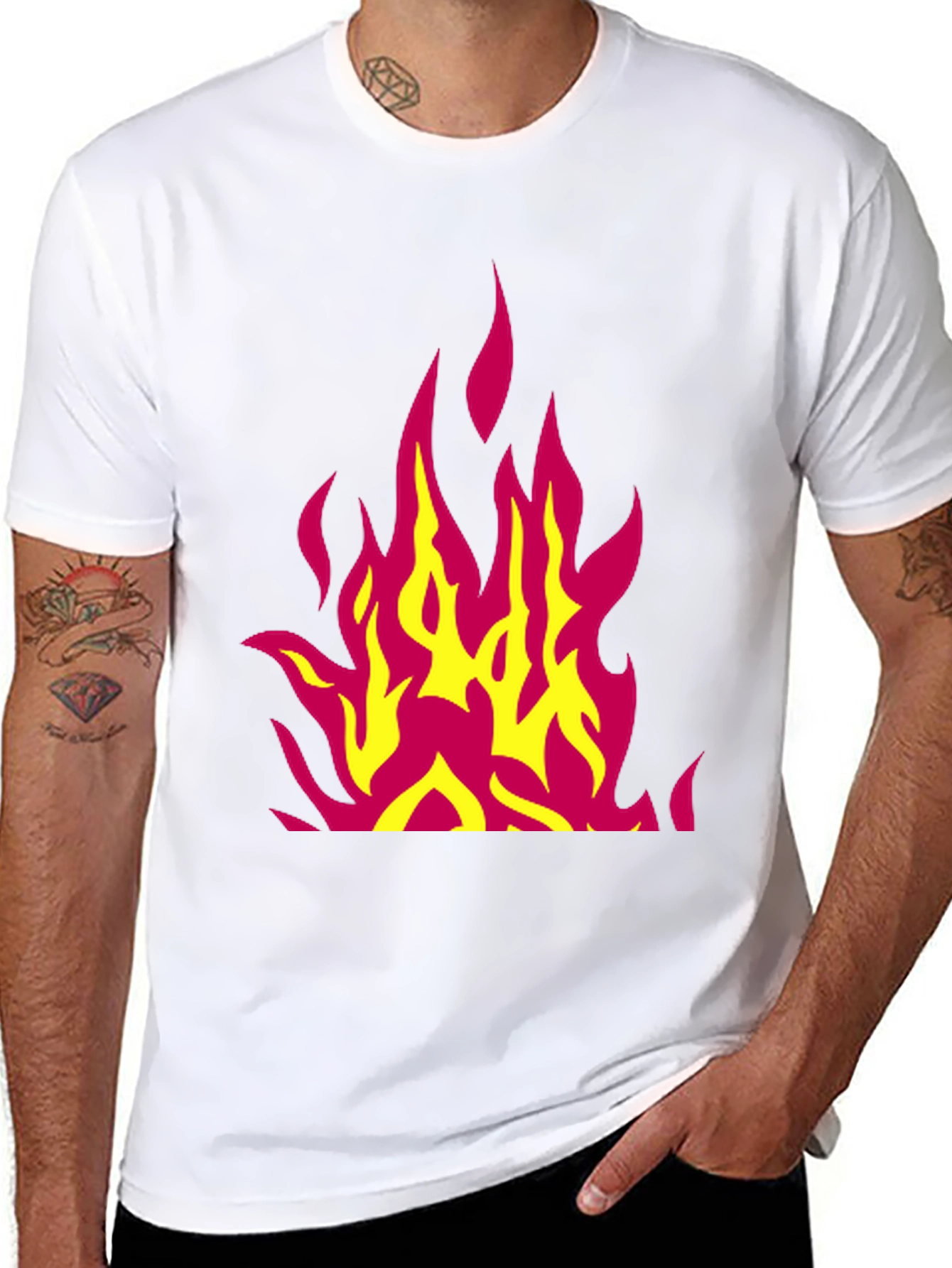 Flaming Hot Graphic T-Shirt