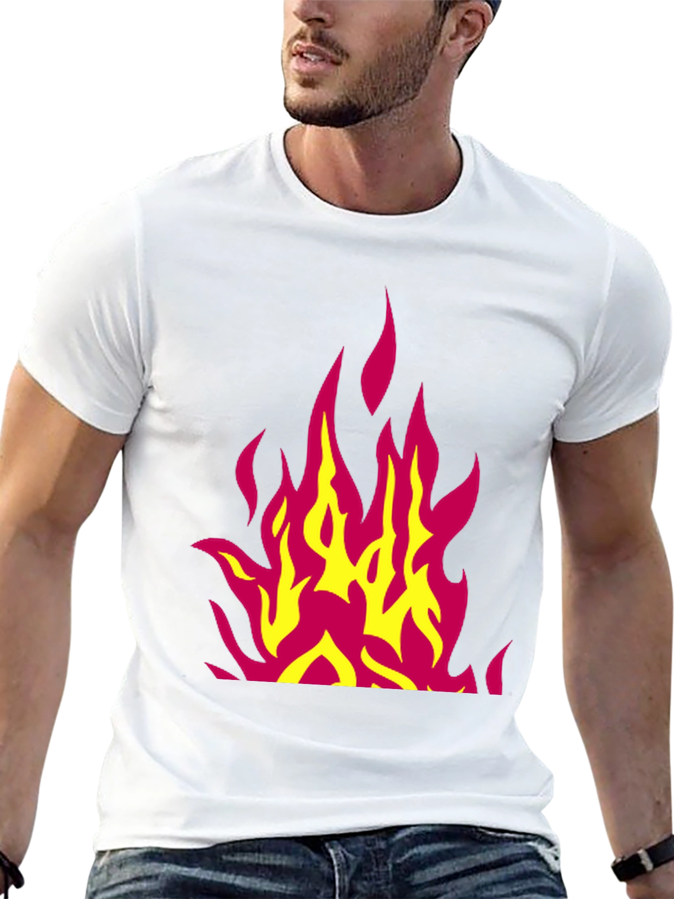 Flaming Hot Graphic T-Shirt