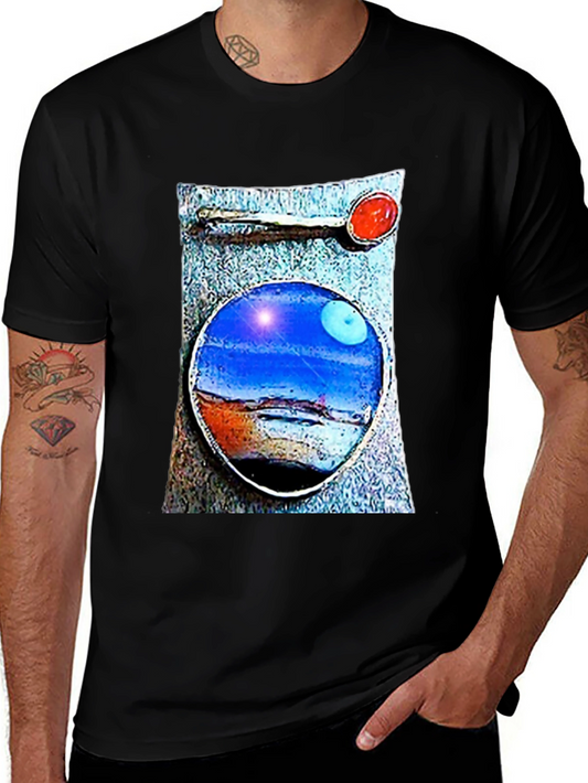 Abstract Landscape Graphic T-Shirt
