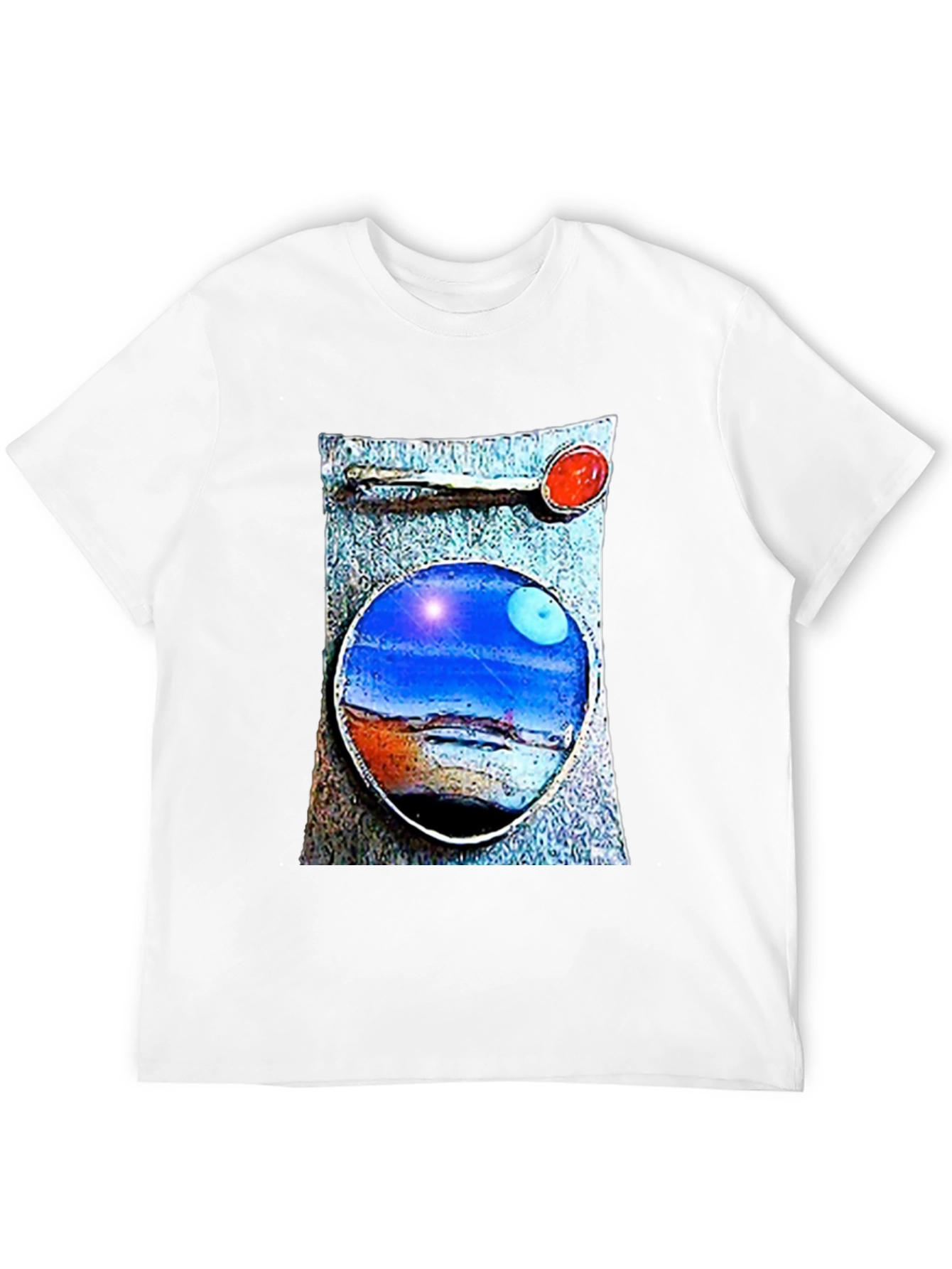 Abstract Landscape Graphic T-Shirt