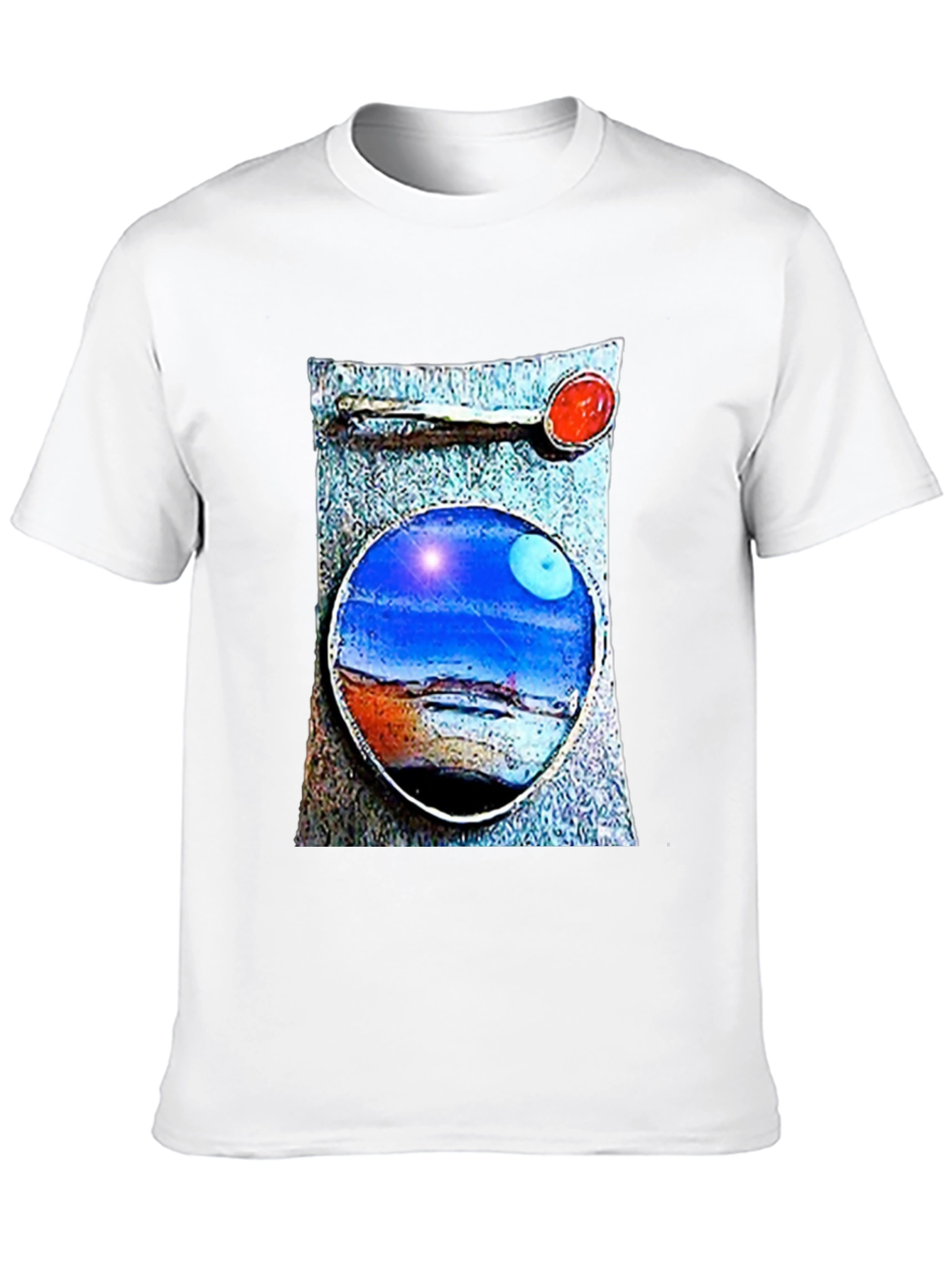 Abstract Landscape Graphic T-Shirt