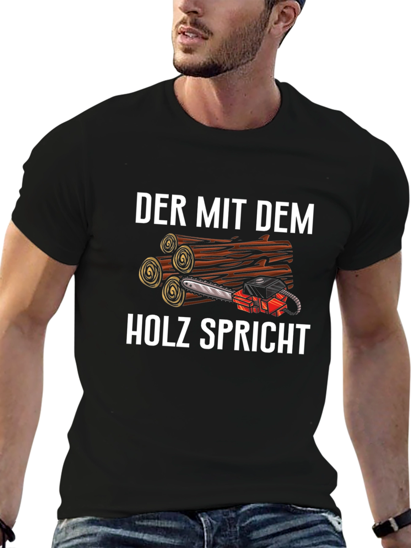 Der Mit Dem Holz Spricht T-Shirt