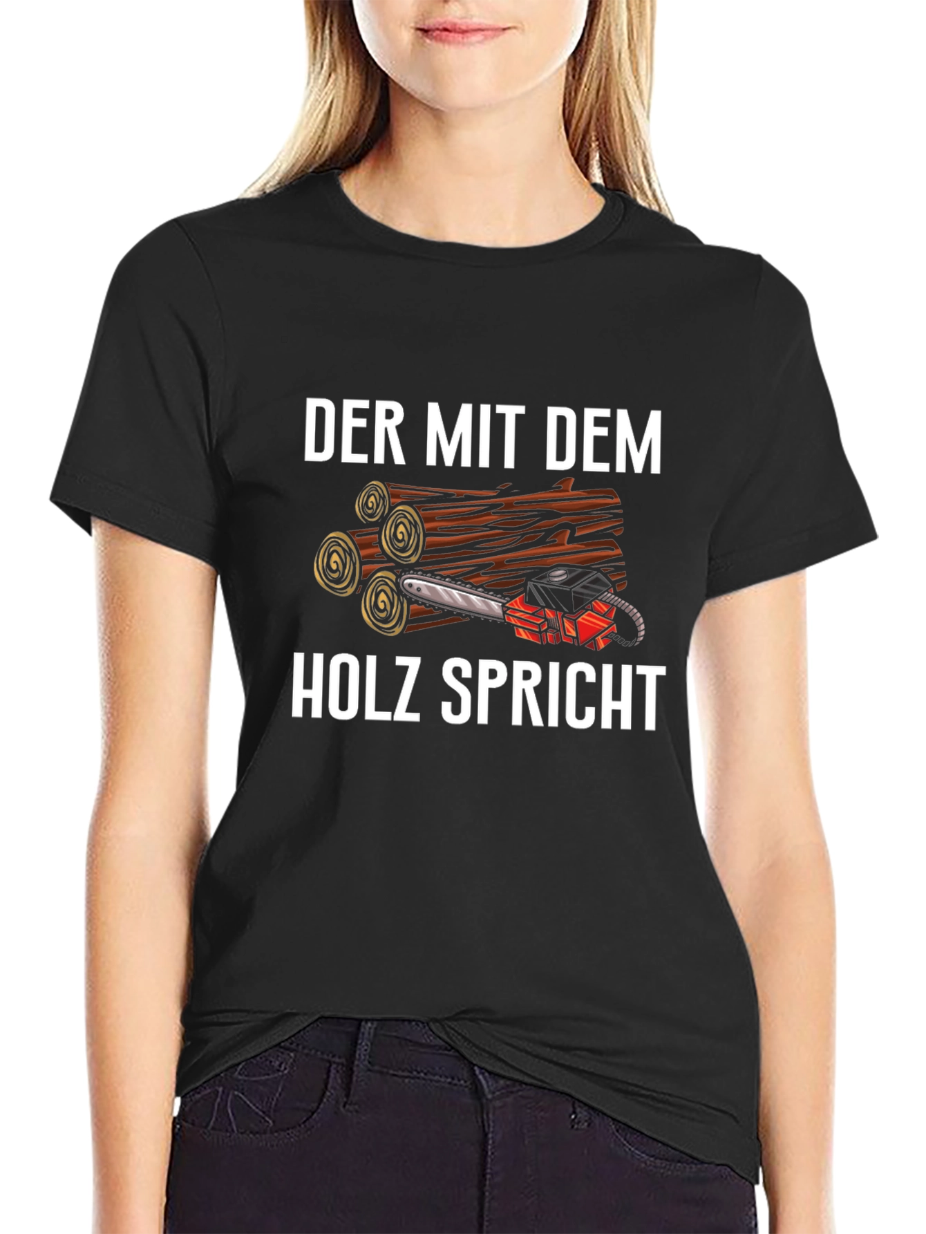 Der Mit Dem Holz Spricht T-Shirt
