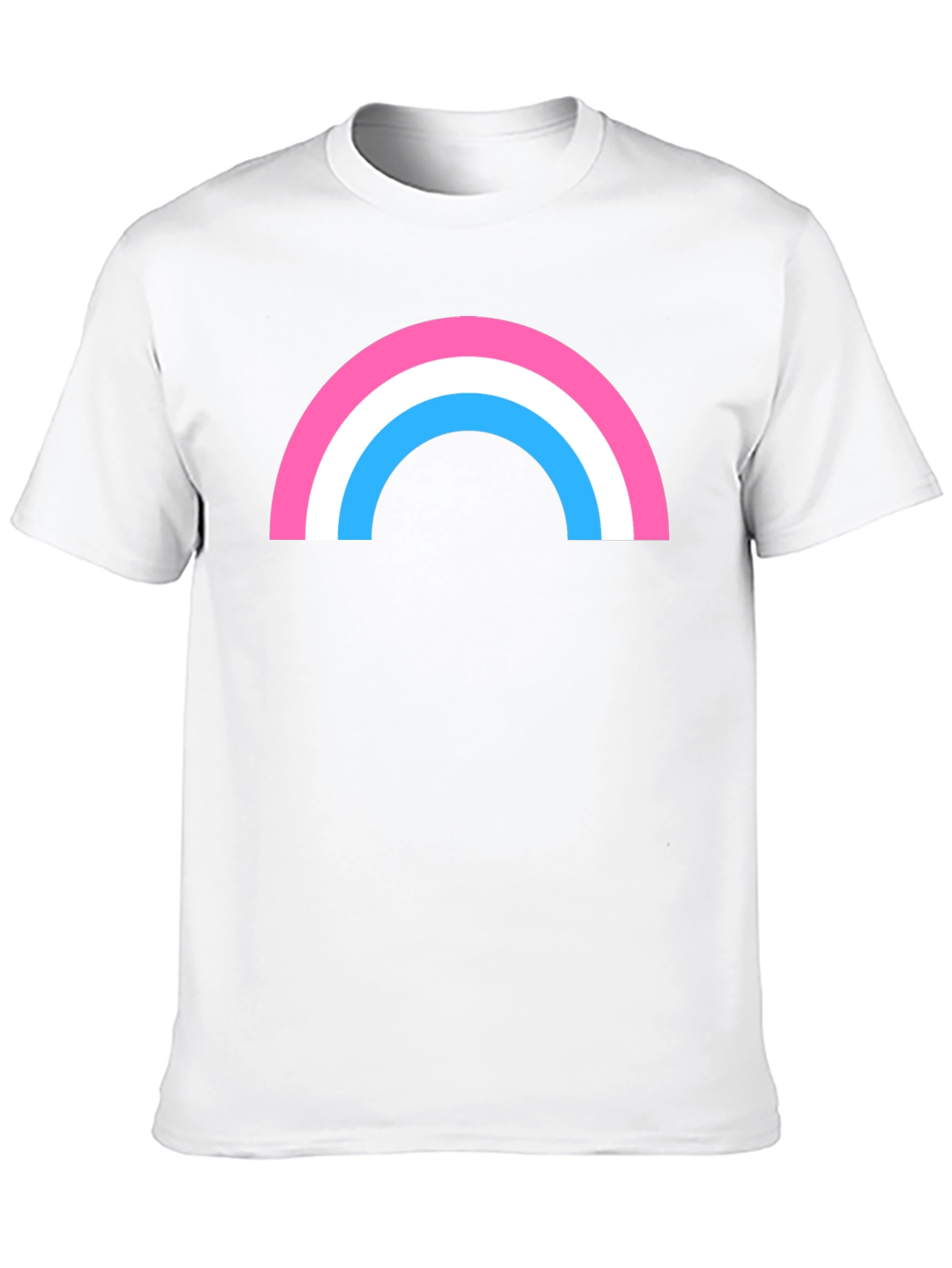 Trans Pride Rainbow Graphic Tee
