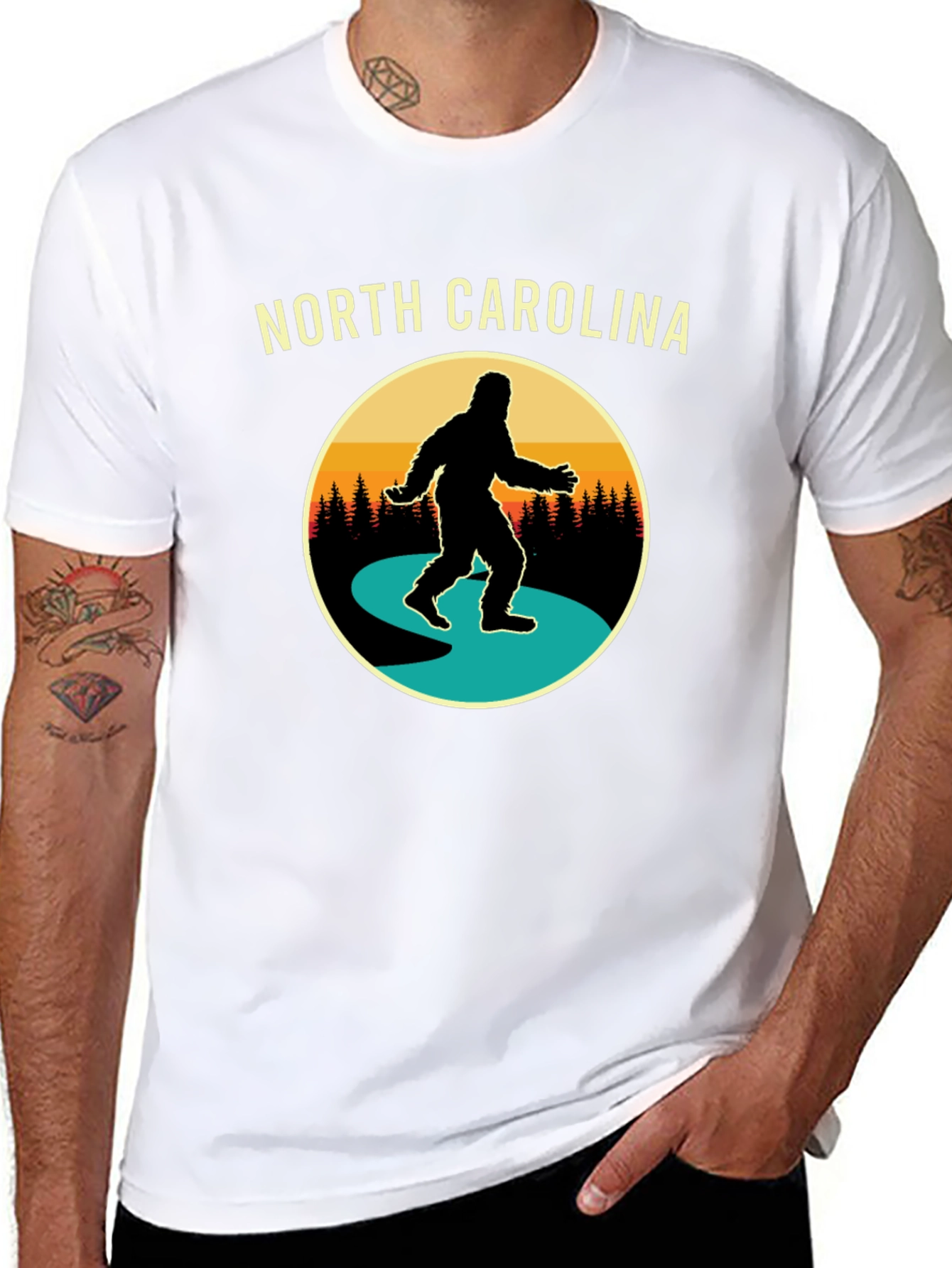 North Carolina Bigfoot T-Shirt