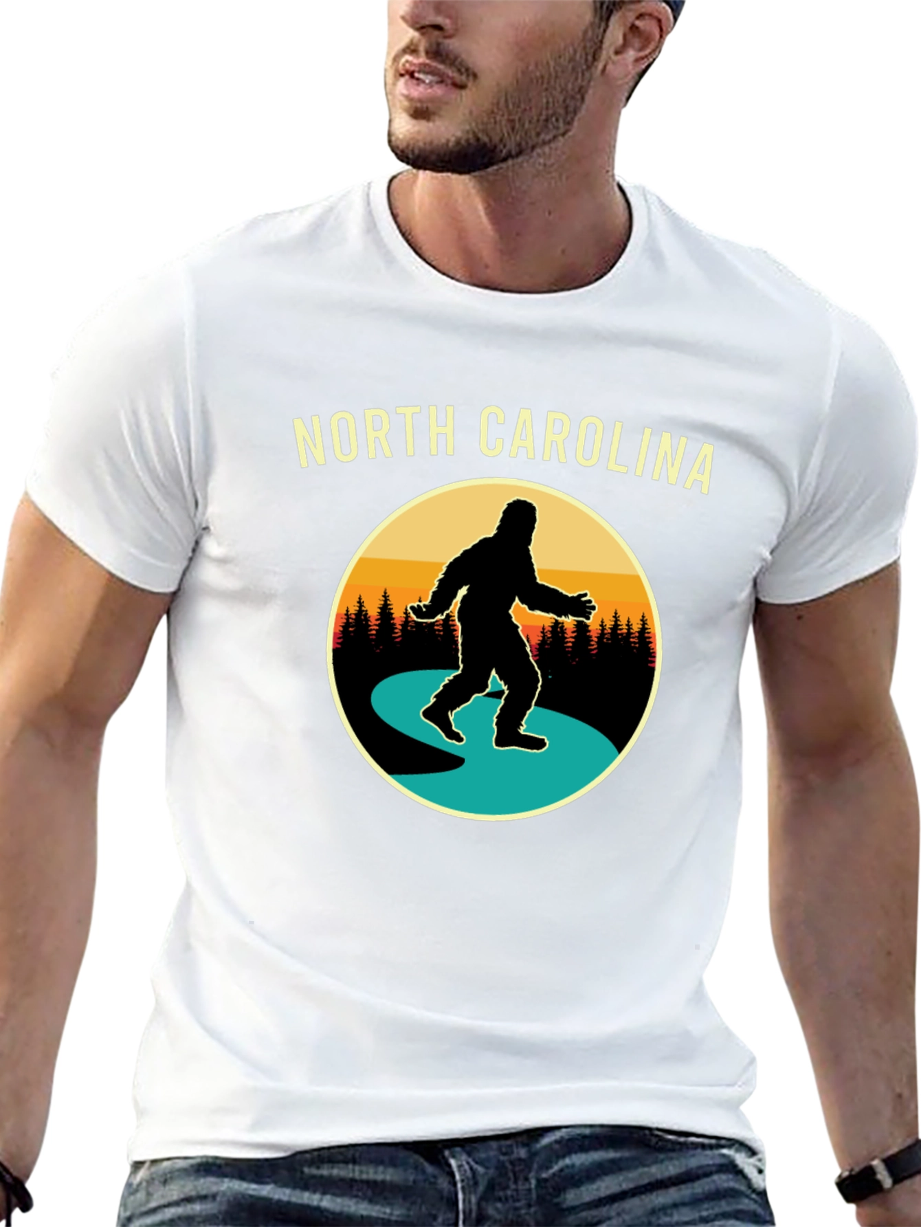 North Carolina Bigfoot T-Shirt
