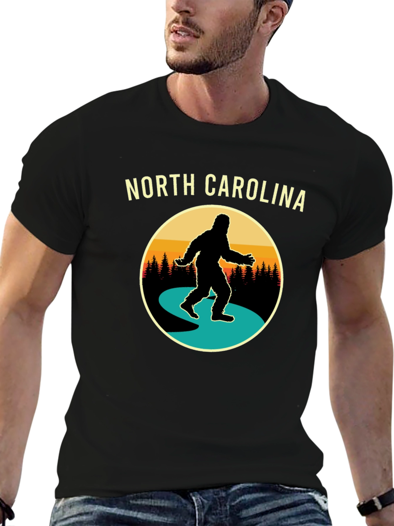 North Carolina Bigfoot T-Shirt