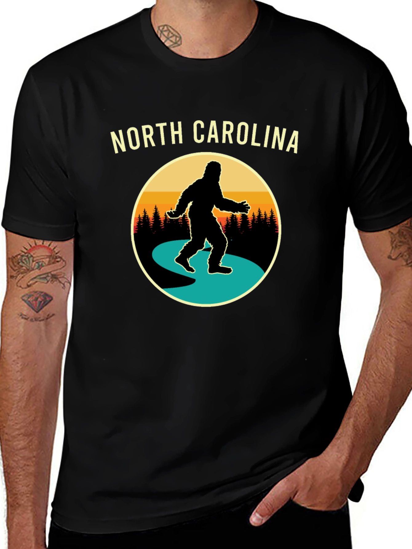 North Carolina Bigfoot T-Shirt