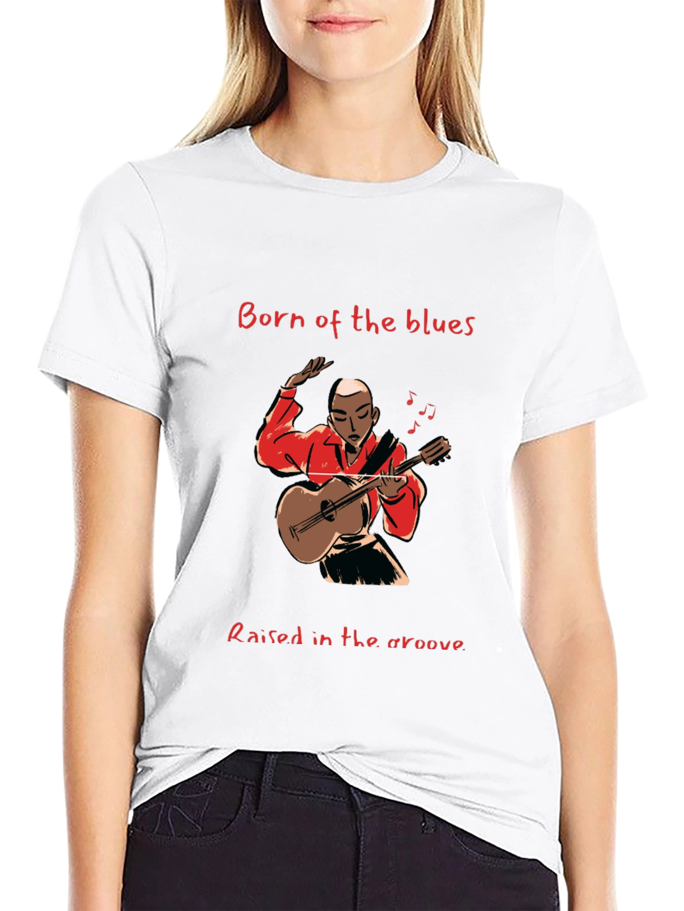 Bluesman Graphic T-Shirt - Born of the Blues