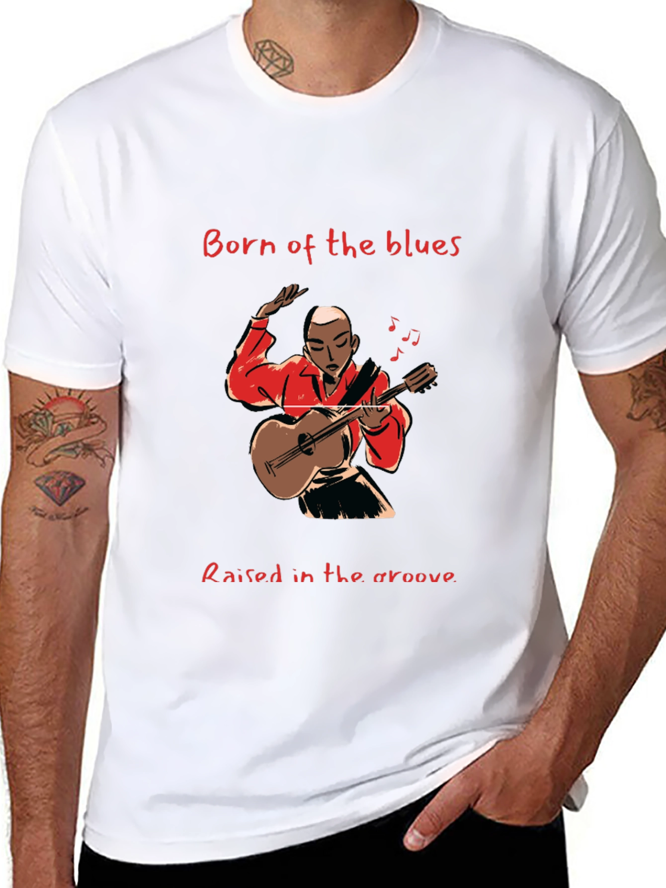 Bluesman Graphic T-Shirt - Born of the Blues