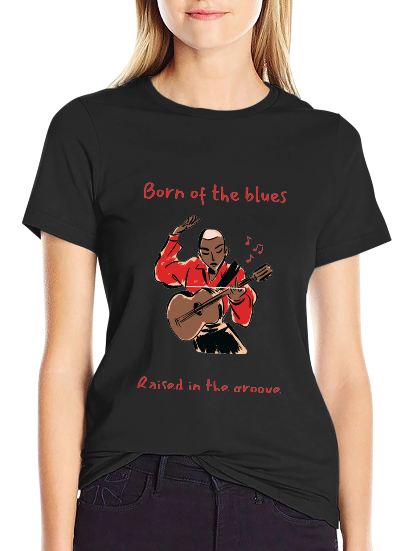 Bluesman Graphic T-Shirt - Born of the Blues