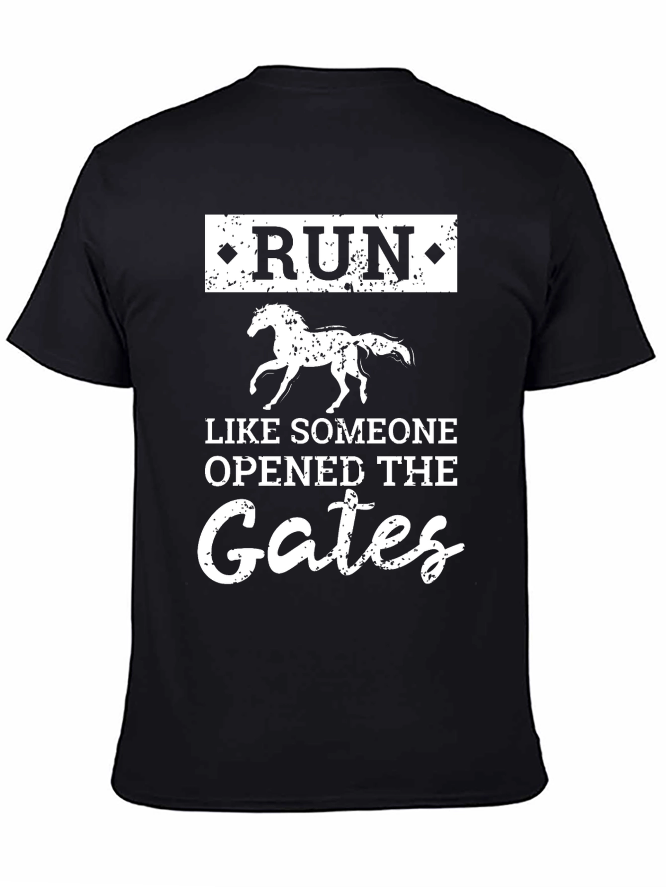 Run Like Someone Opened The Gates T-Shirt