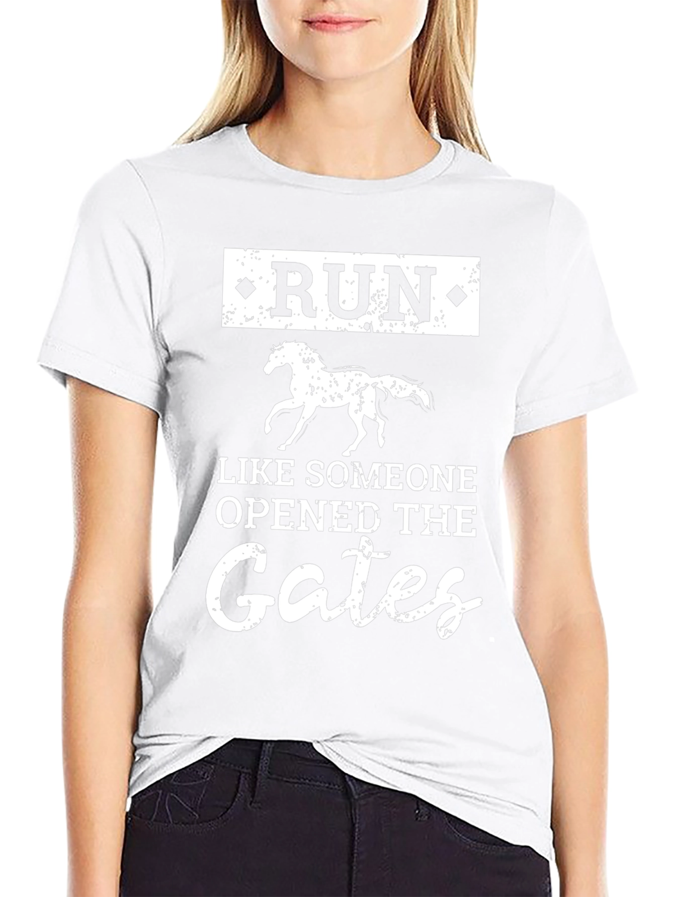 Run Like Someone Opened The Gates T-Shirt