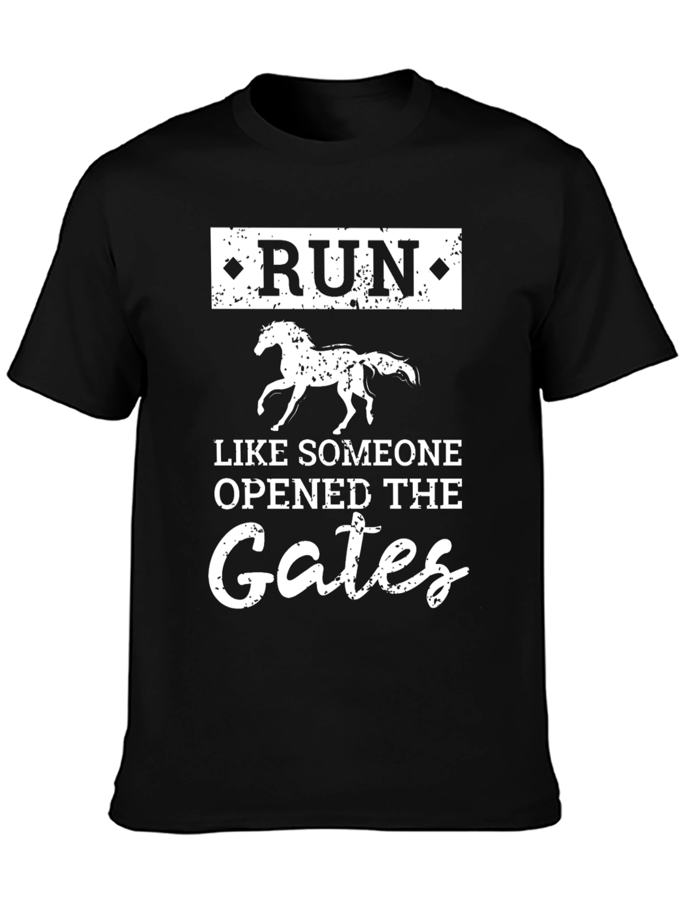 Run Like Someone Opened The Gates T-Shirt