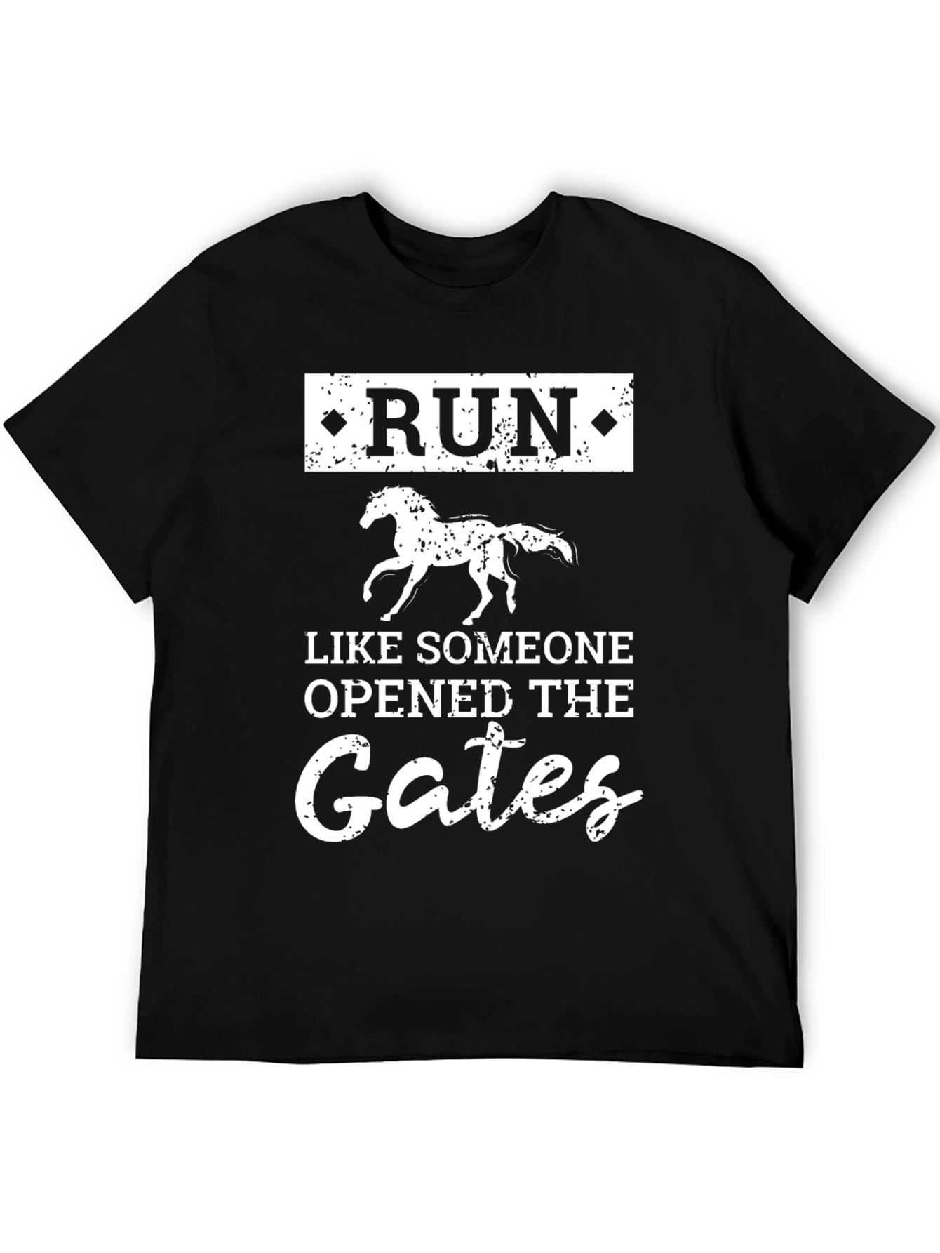 Run Like Someone Opened The Gates T-Shirt