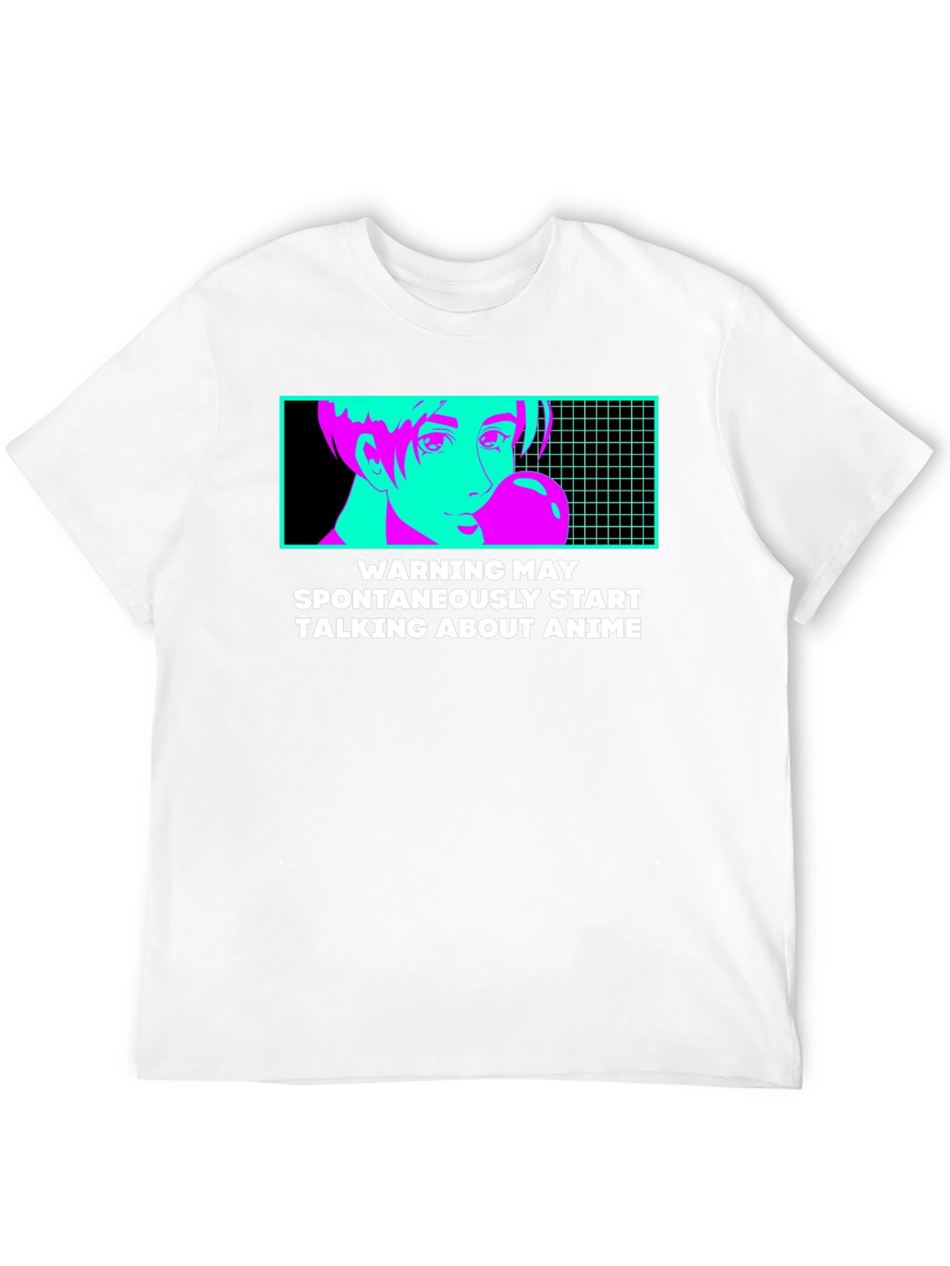 Anime Warning T-Shirt - Spontaneous Anime Talk!