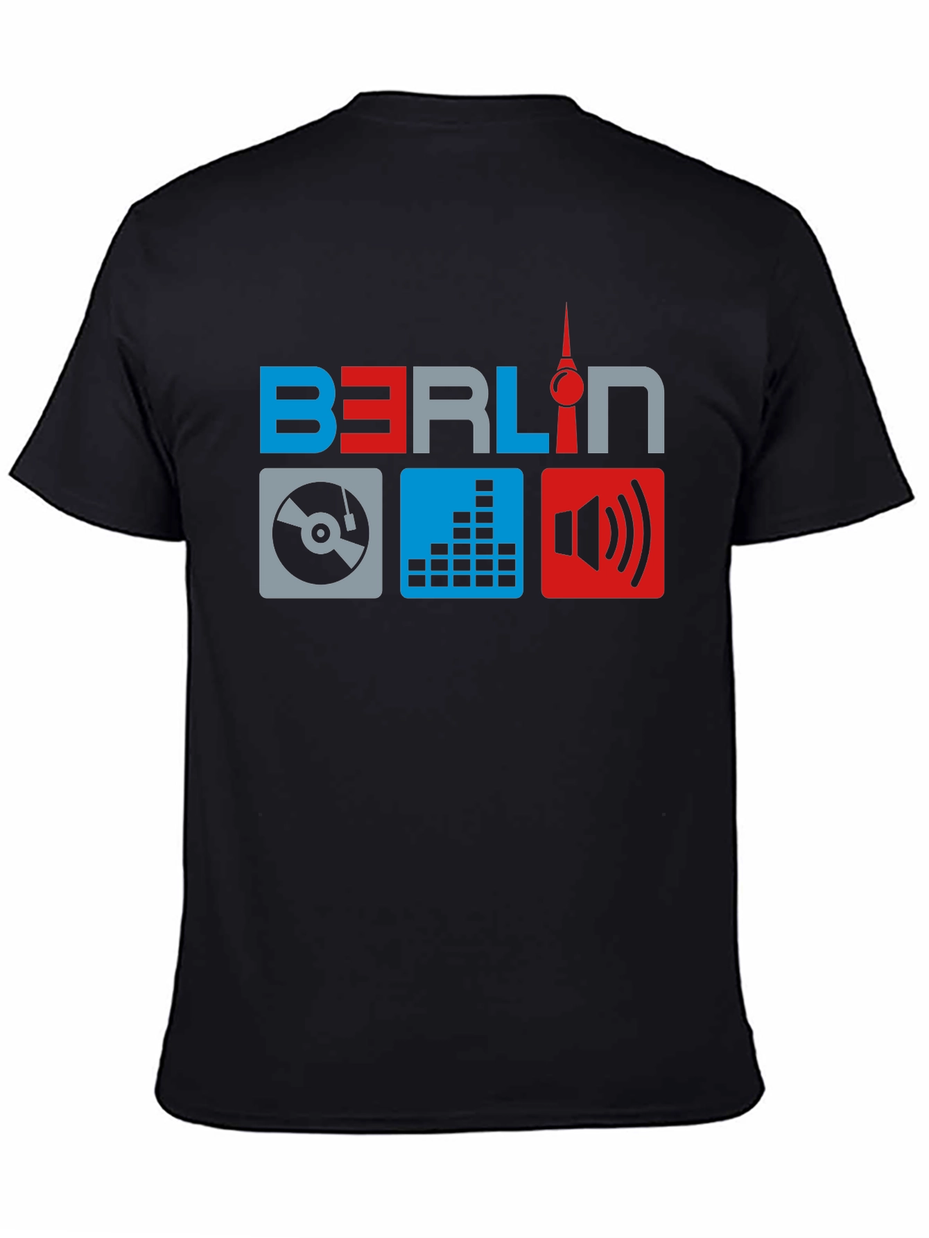 Berlin Music T-Shirt - City Soundscape Tee