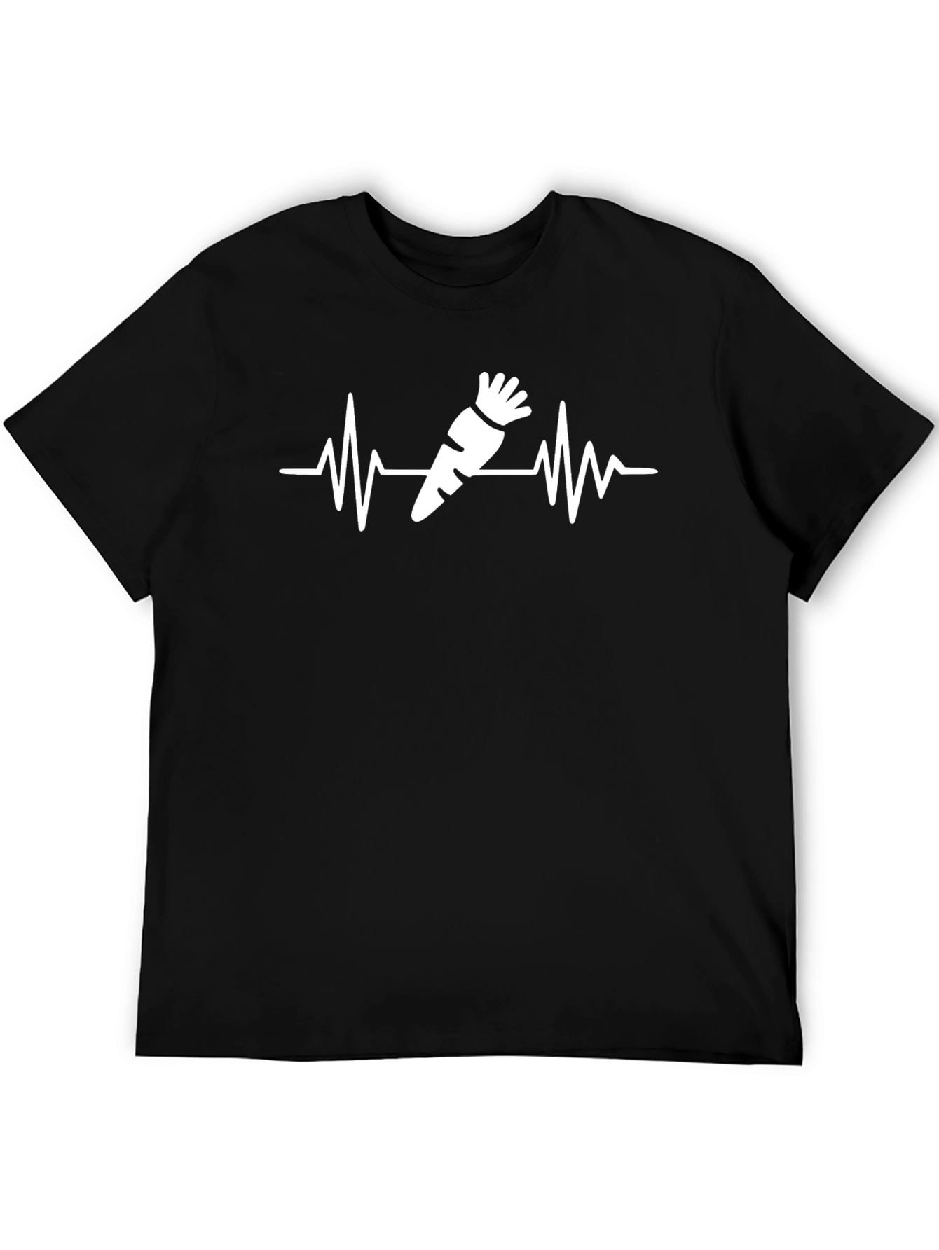 Carrot Heartbeat T-Shirt - Funny Vegan Tee