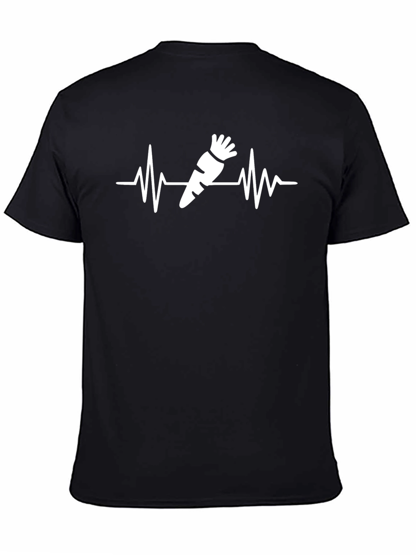 Carrot Heartbeat T-Shirt - Funny Vegan Tee