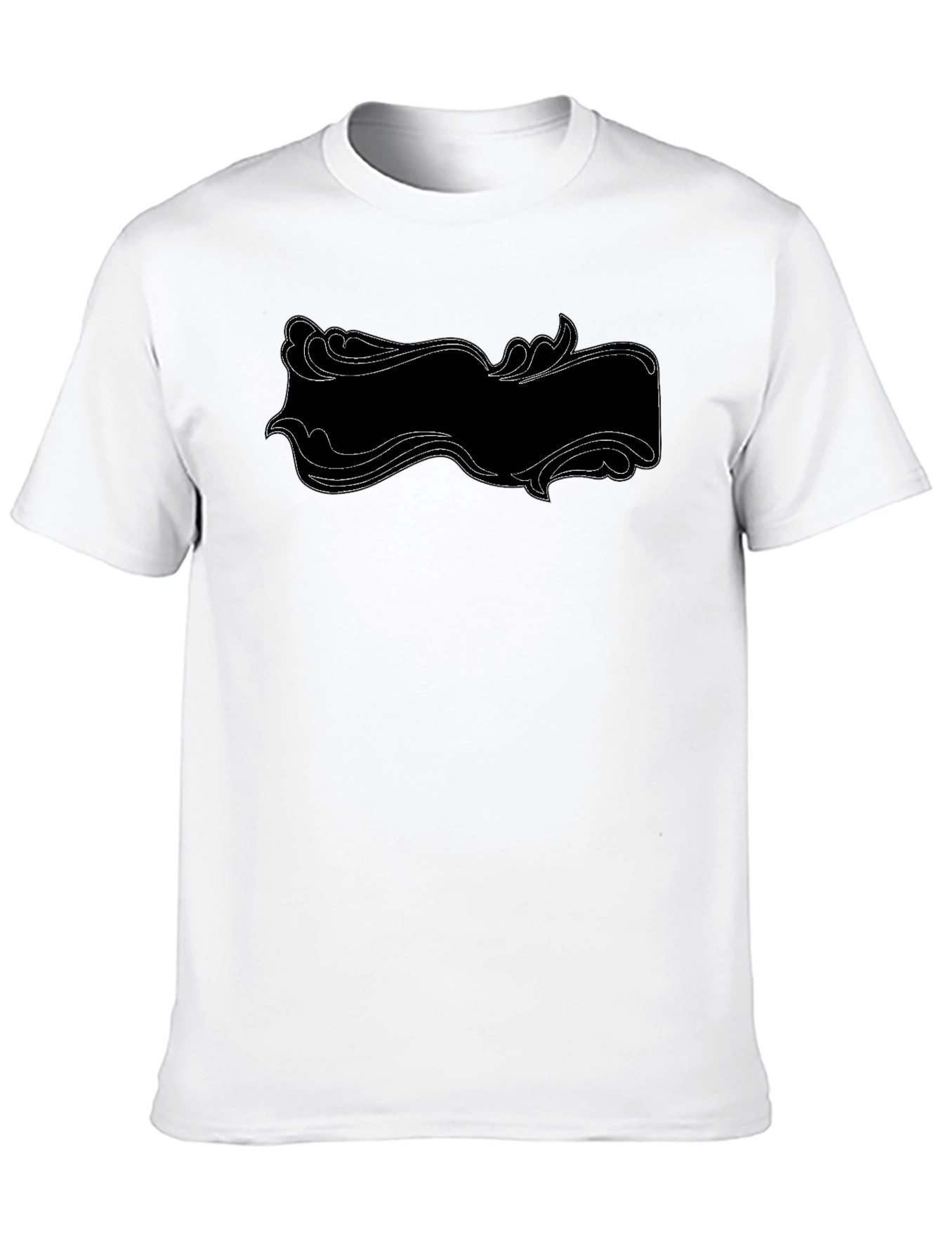 Retro Banner Graphic Black T-Shirt