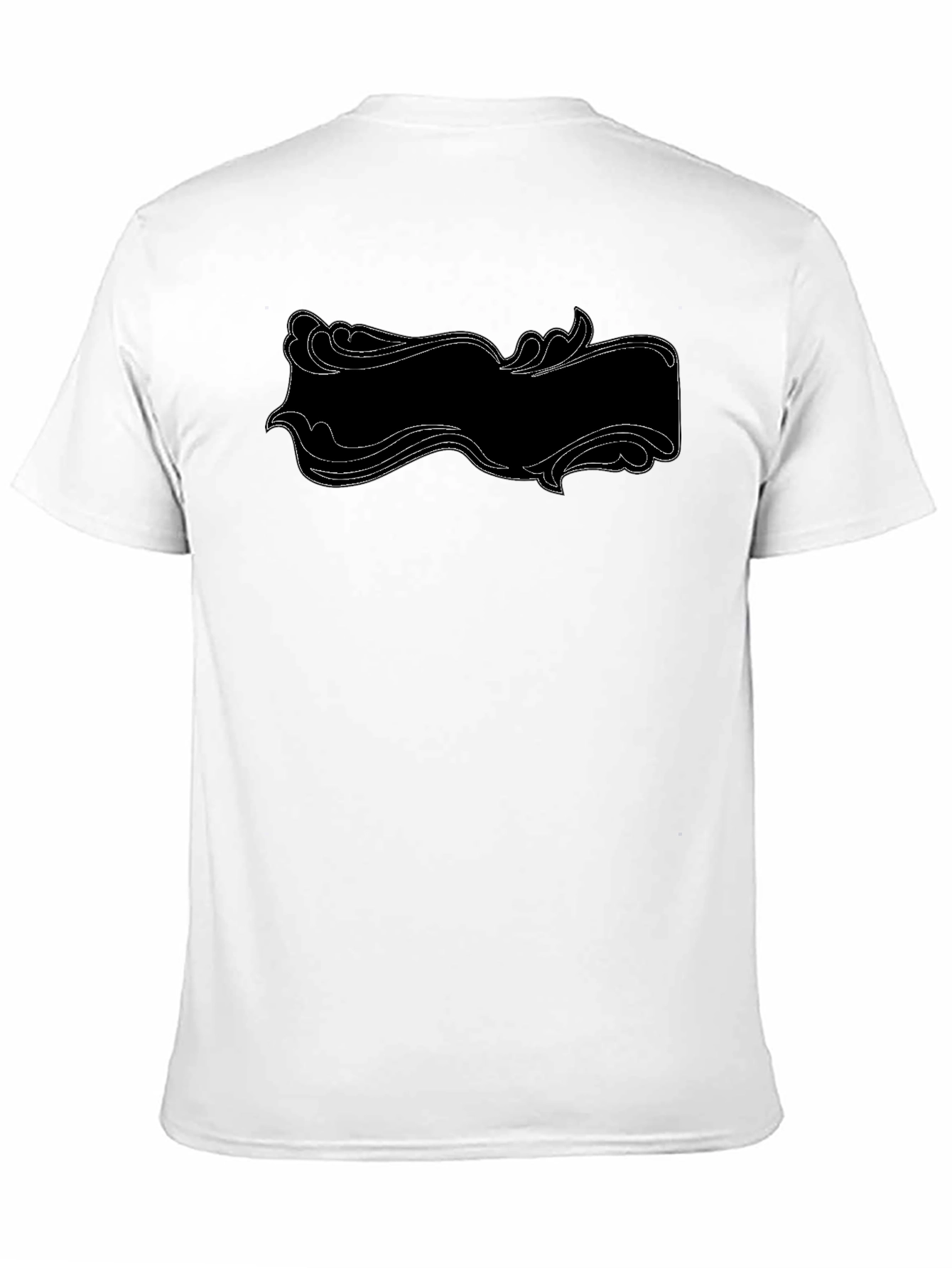 Retro Banner Graphic Black T-Shirt