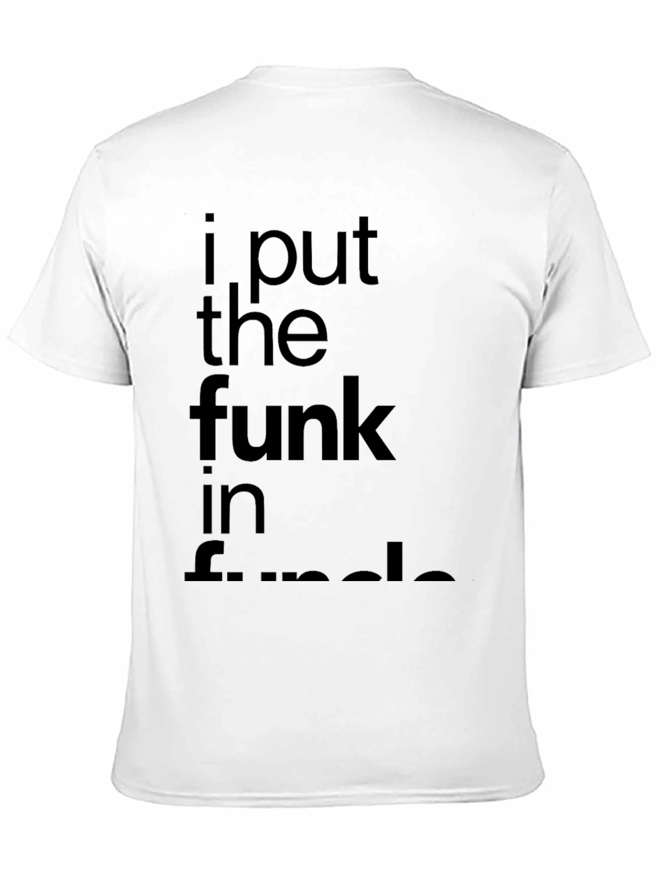 I Put The Funk In Uncle Black Graphic Tee