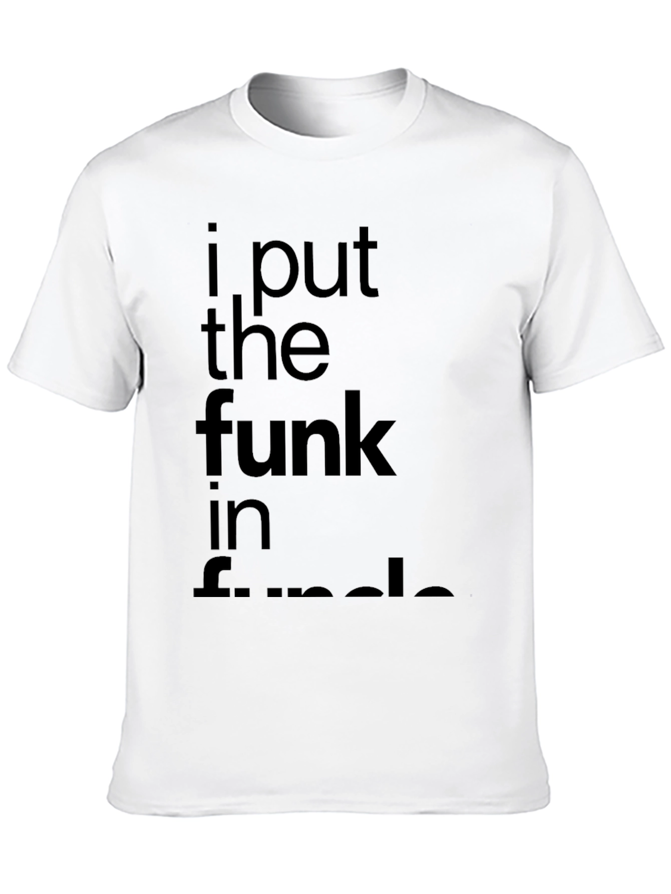 I Put The Funk In Uncle Black Graphic Tee