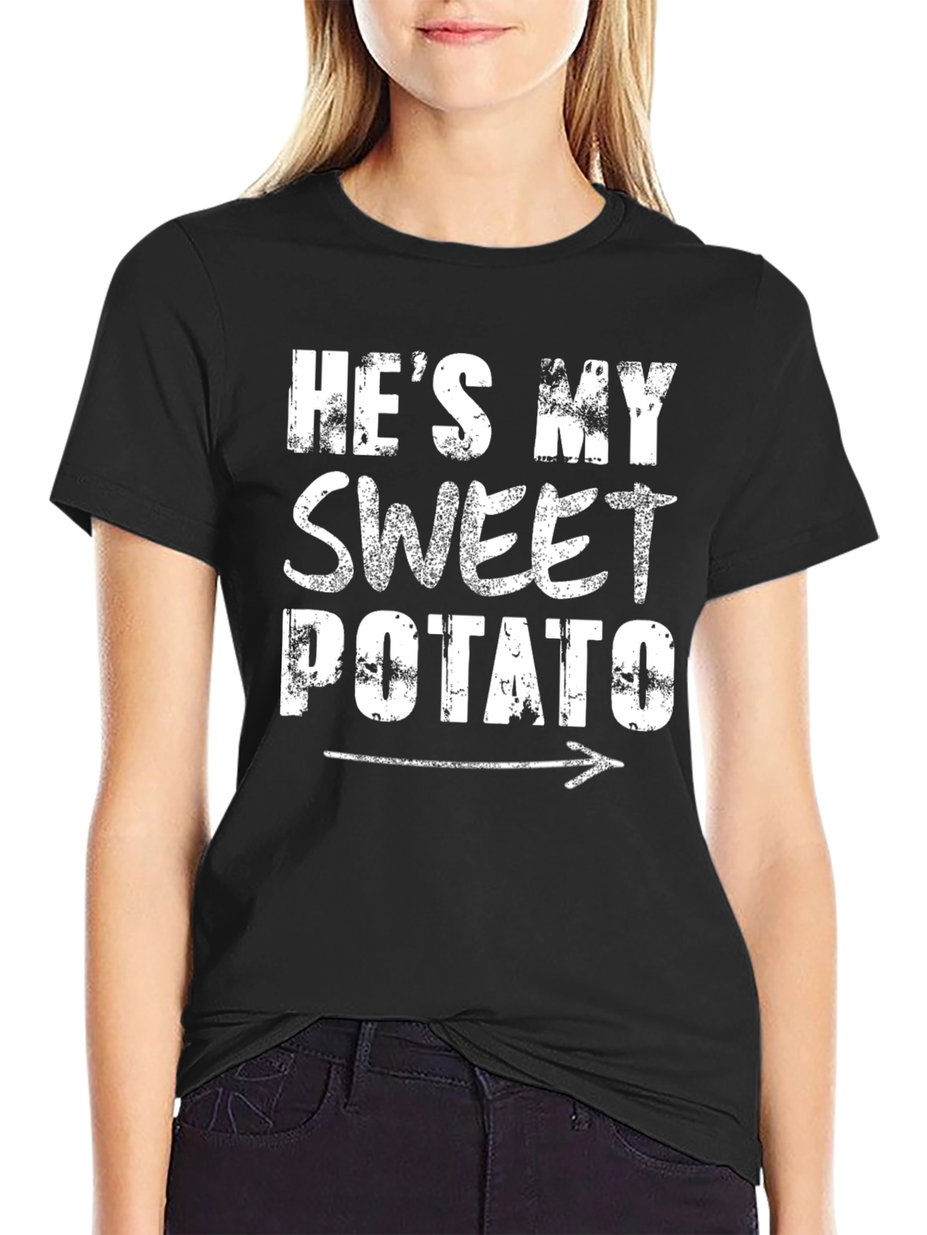 Hes My Sweet Potato Graphic Tee