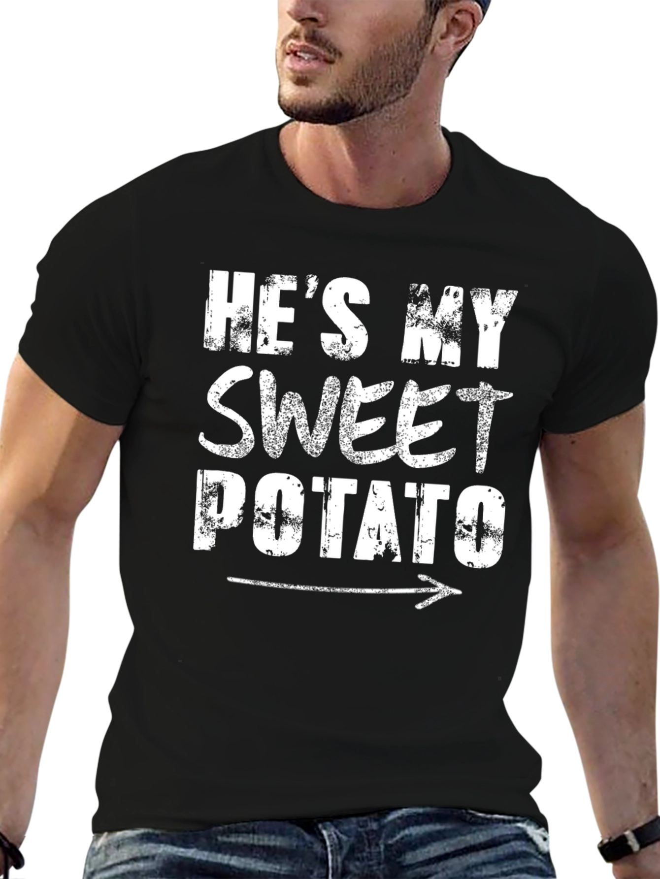 Hes My Sweet Potato Graphic Tee