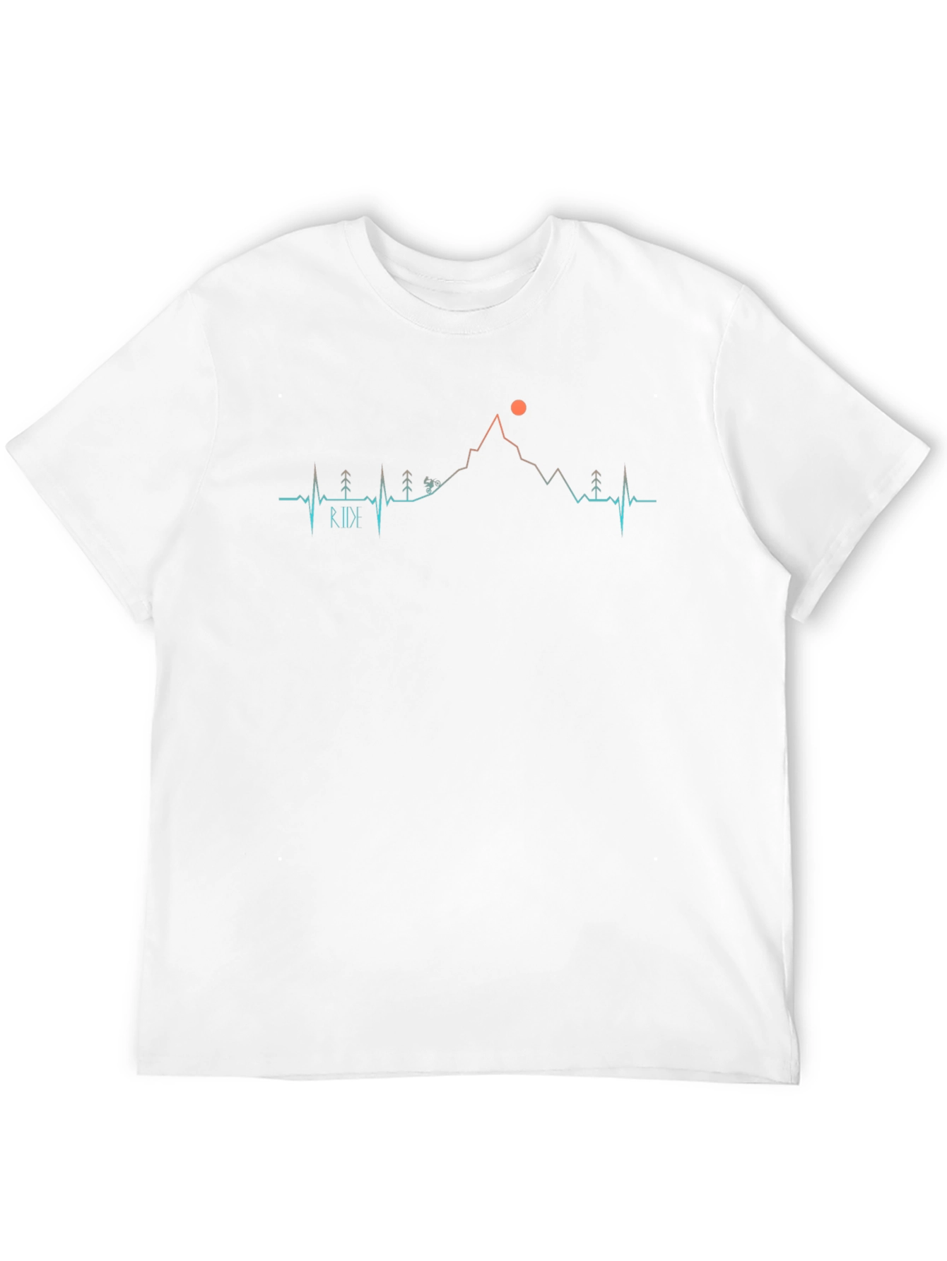 Ride Heartbeat Mountain Bike T-Shirt