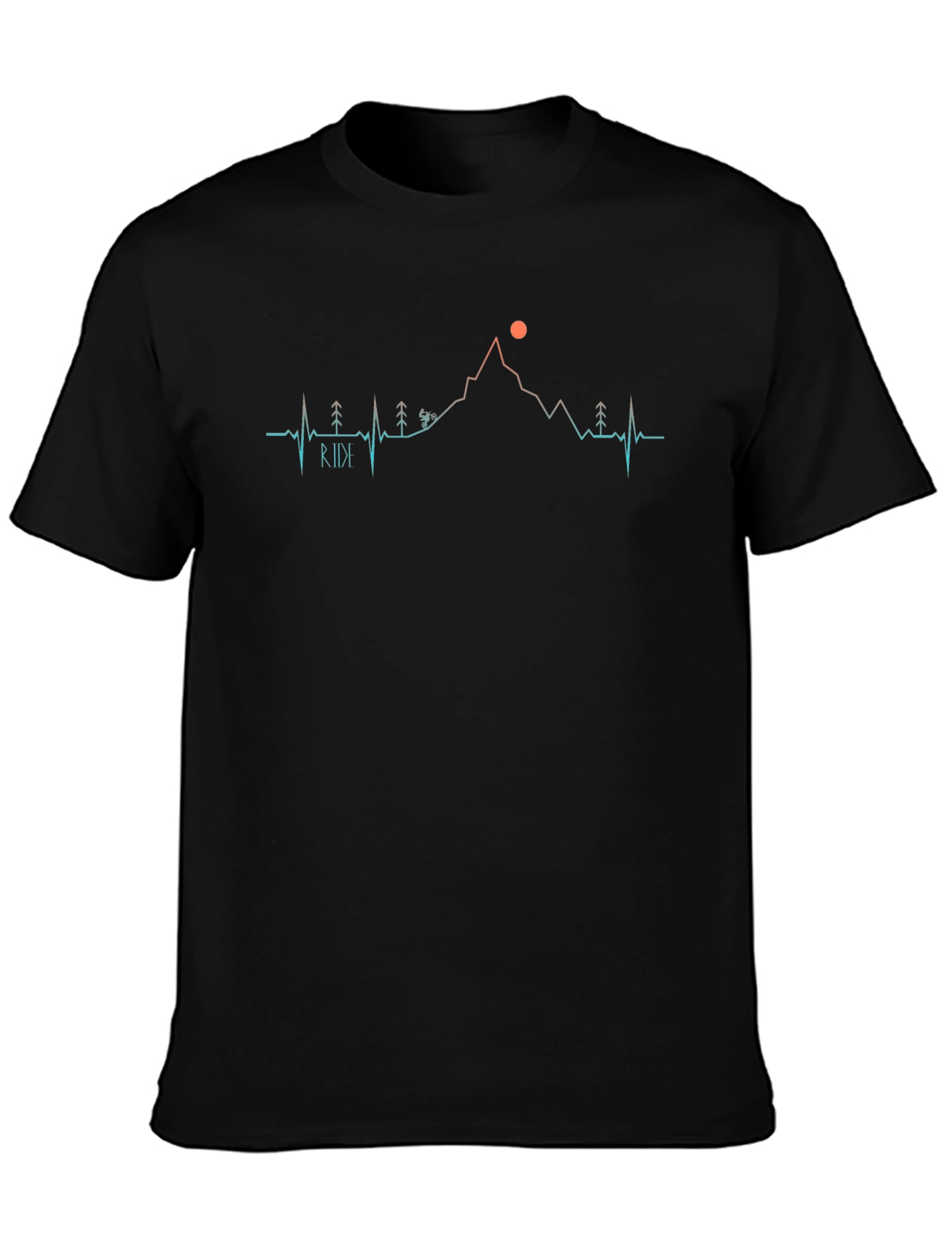 Ride Heartbeat Mountain Bike T-Shirt