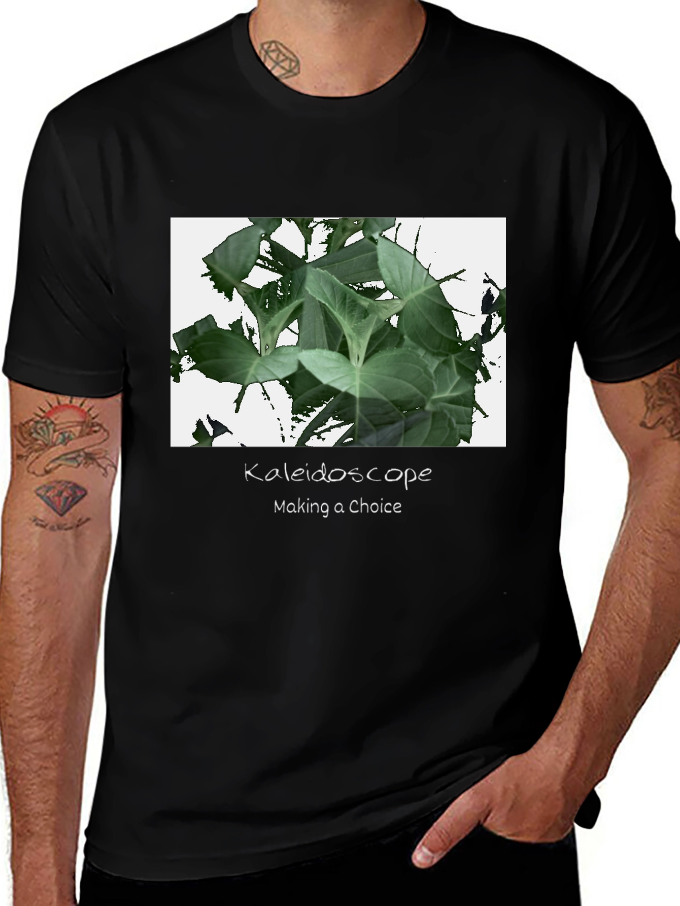 Kaleidoscope Choice Black T-Shirt