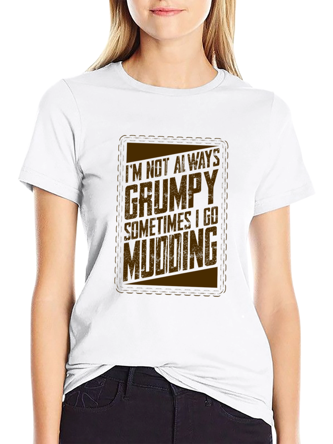 Grumpy Mudding T-Shirt - Funny Graphic Tee