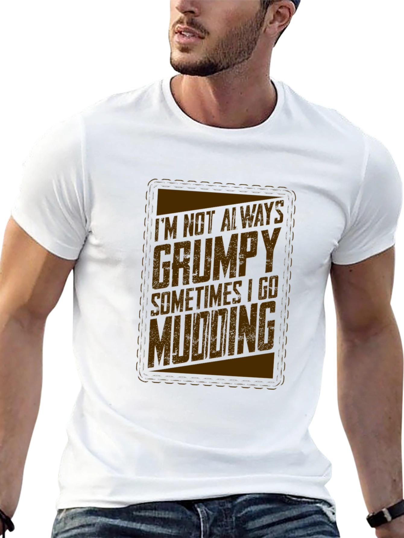 Grumpy Mudding T-Shirt - Funny Graphic Tee