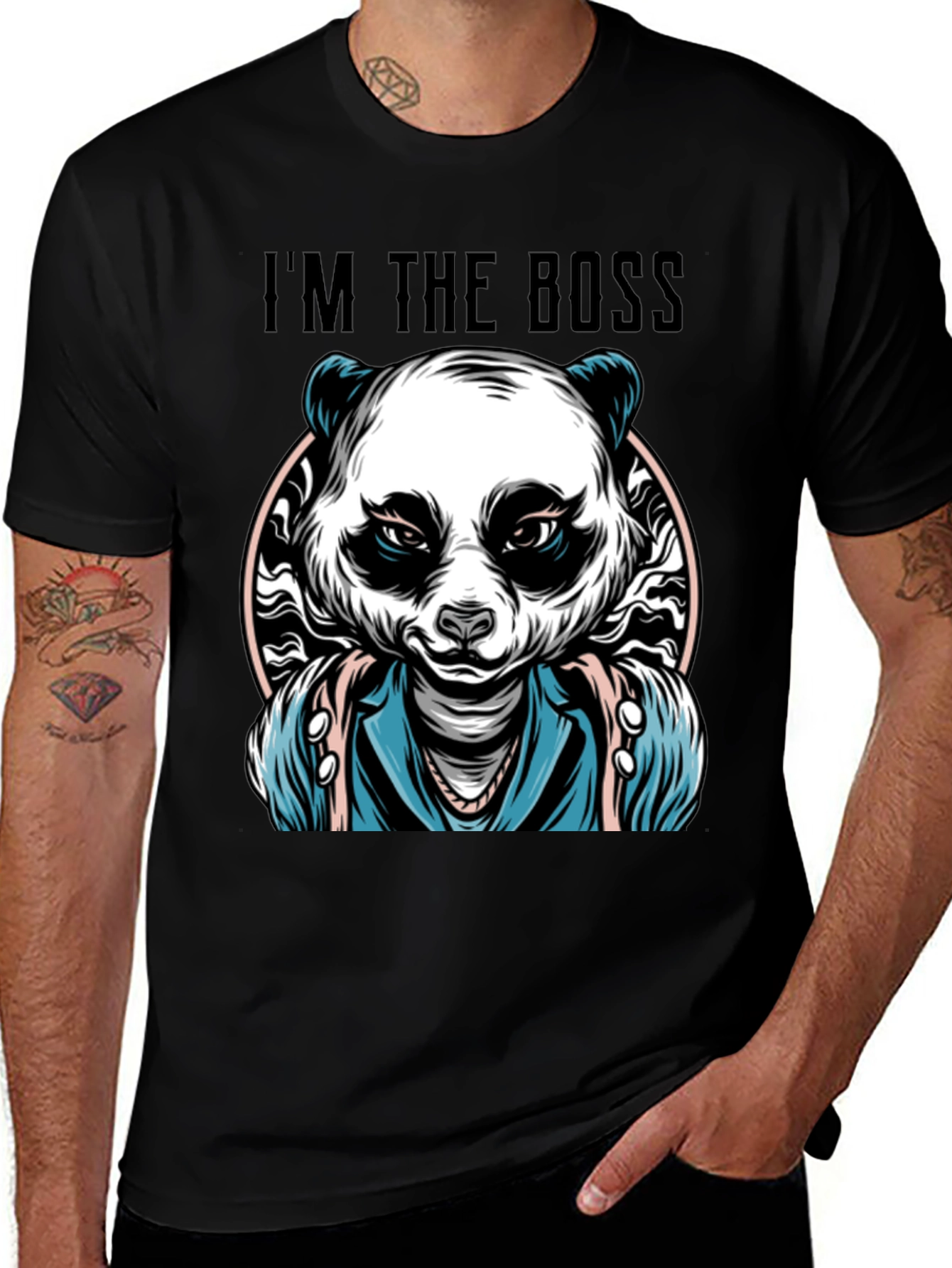 Im The Boss Panda T-Shirt