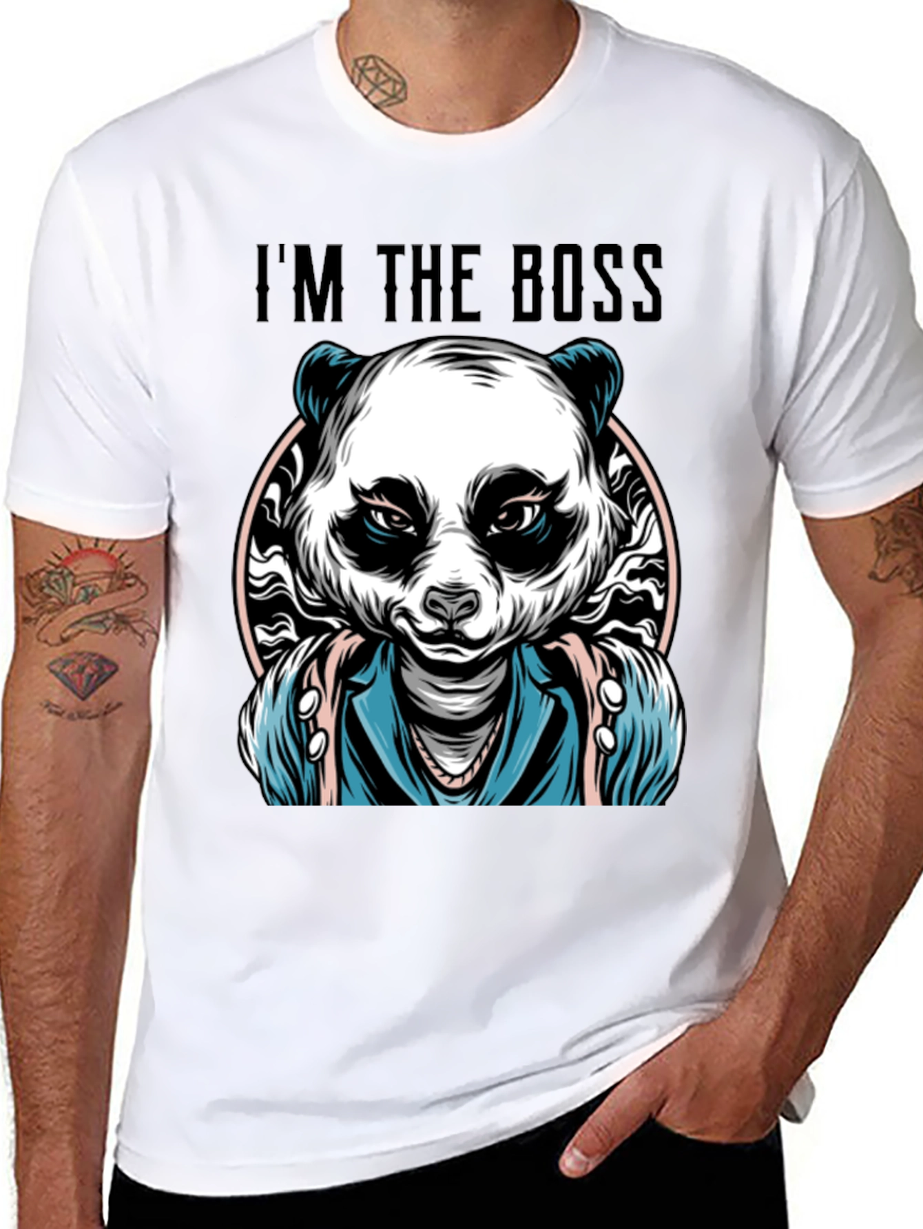 Im The Boss Panda T-Shirt