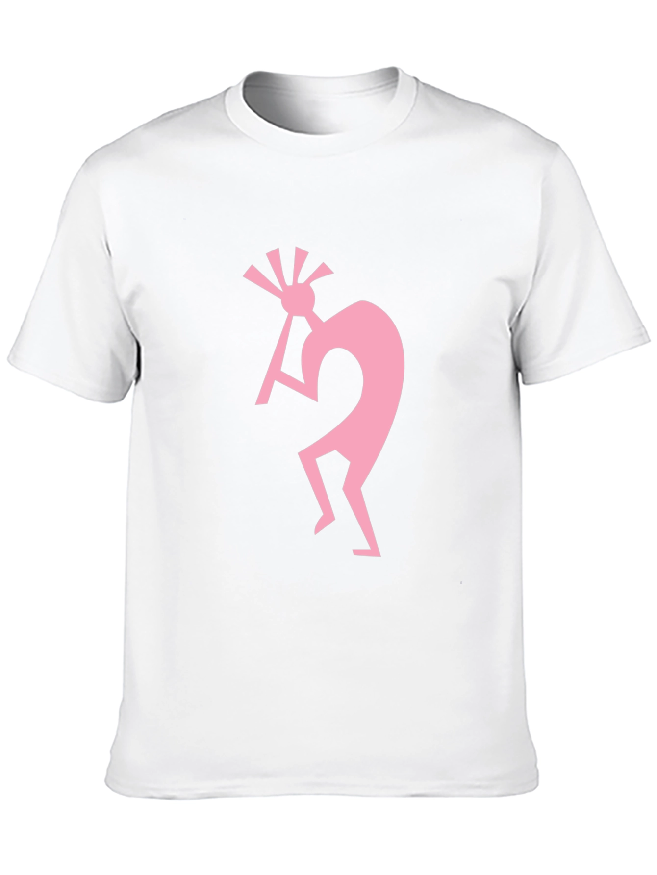 Kokopelli Graphic Tee - Black Cotton