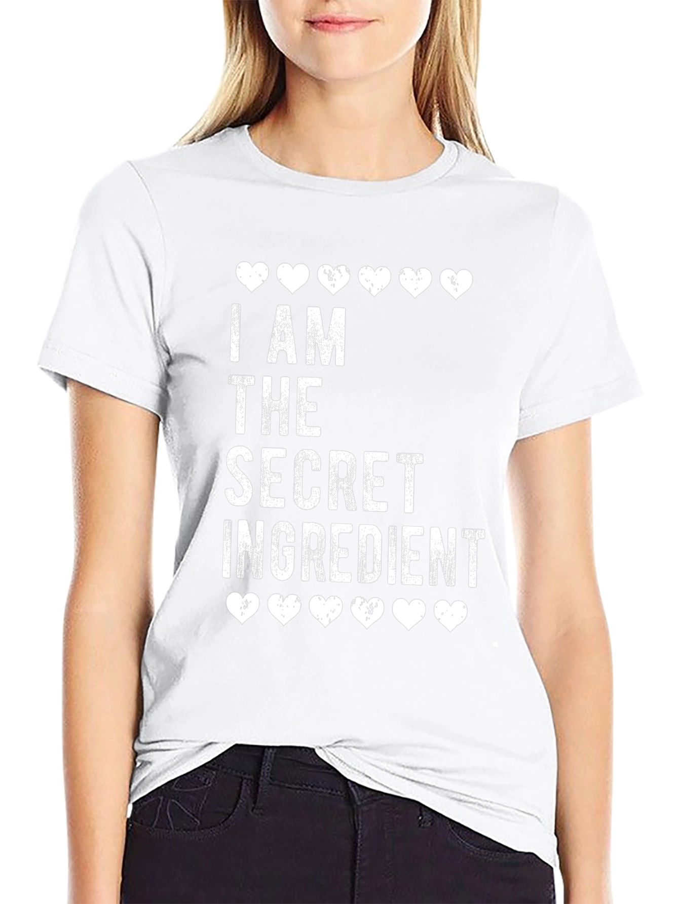 Secret Ingredient T-Shirt - Black Crew Neck Tee