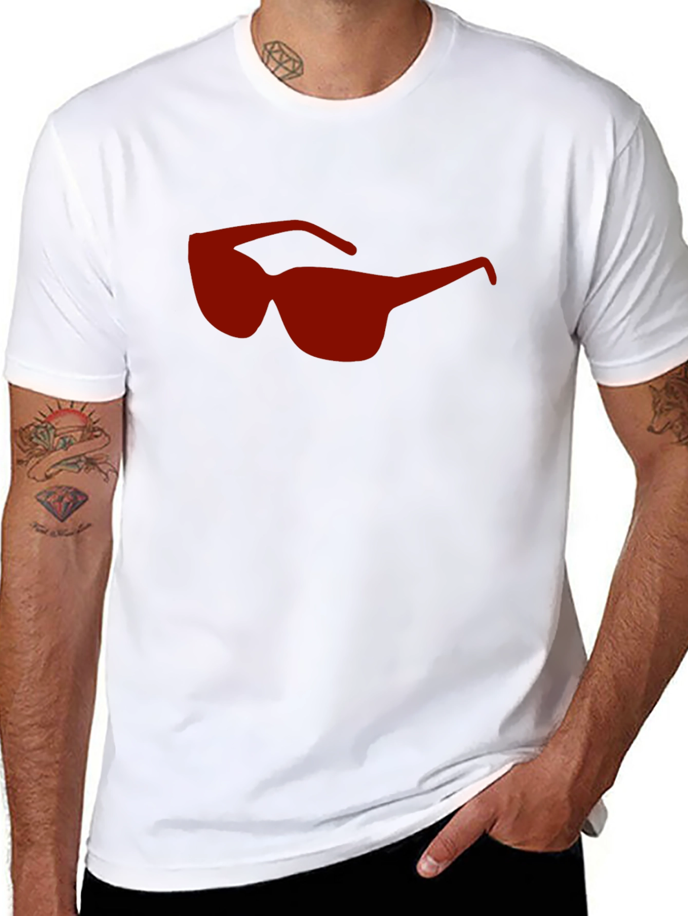 Cool Shades Graphic Tee - Black