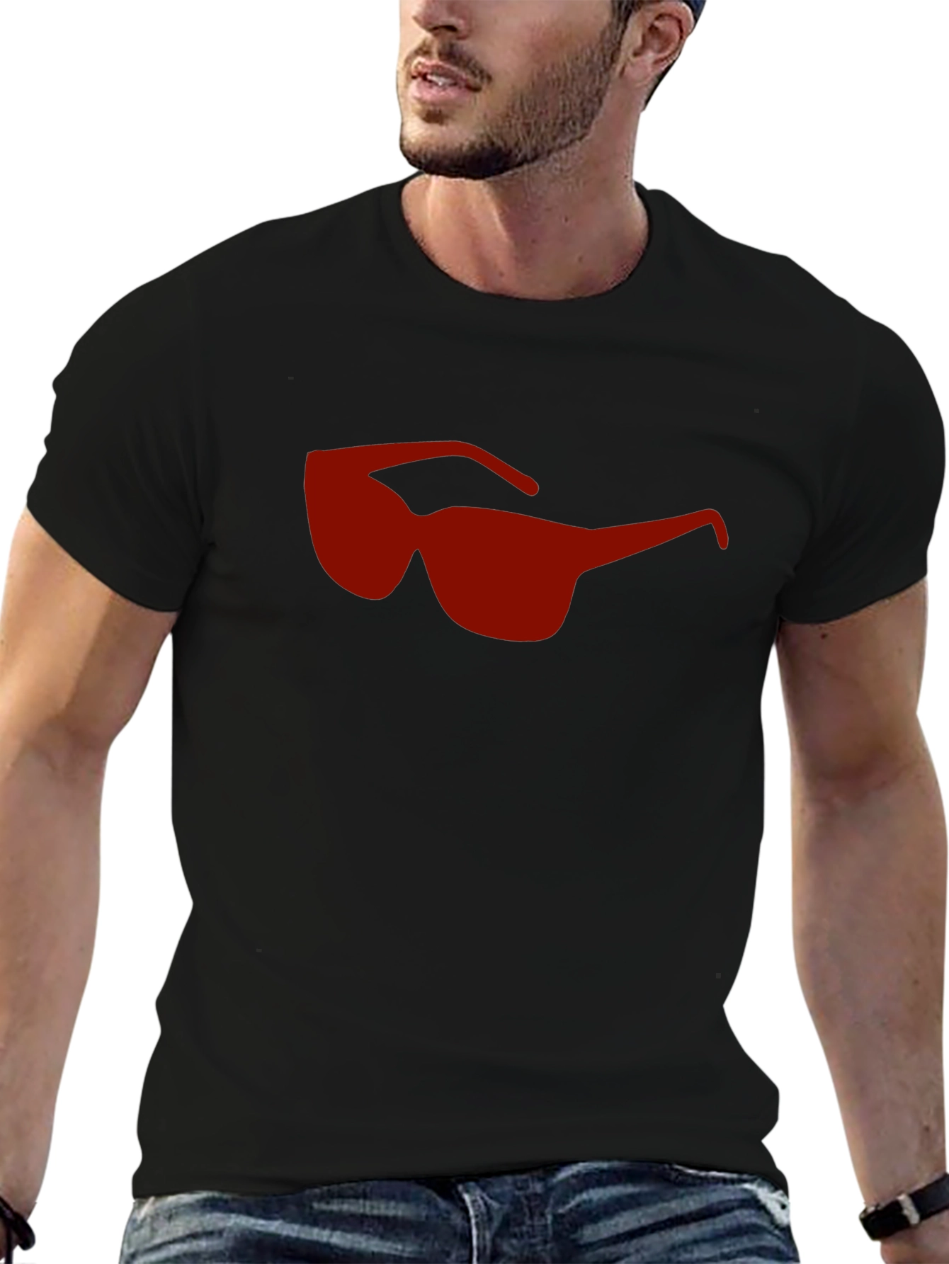 Cool Shades Graphic Tee - Black