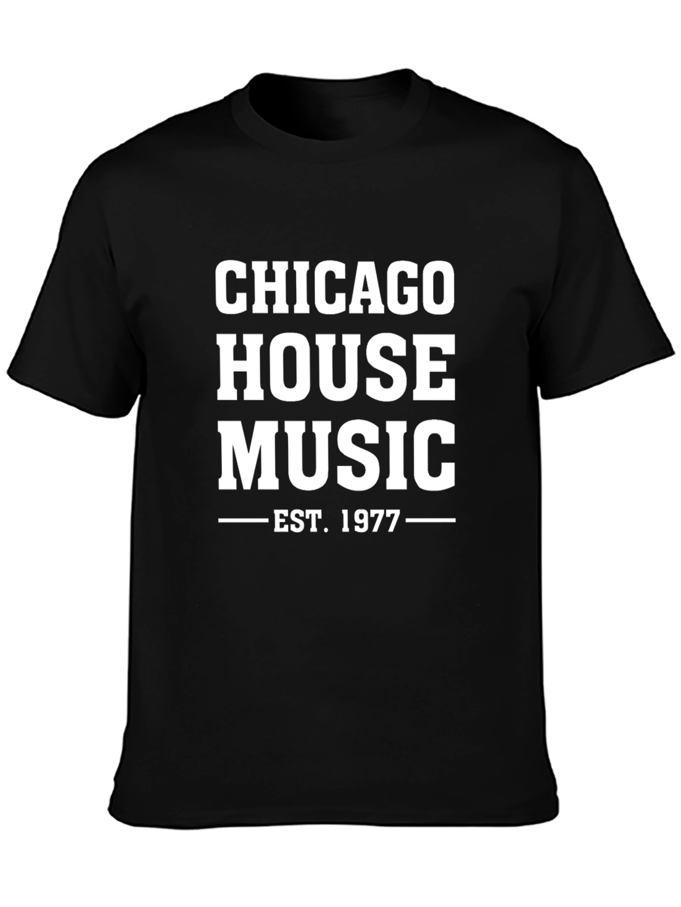 Chicago House Music Est. 1977 Graphic Tee